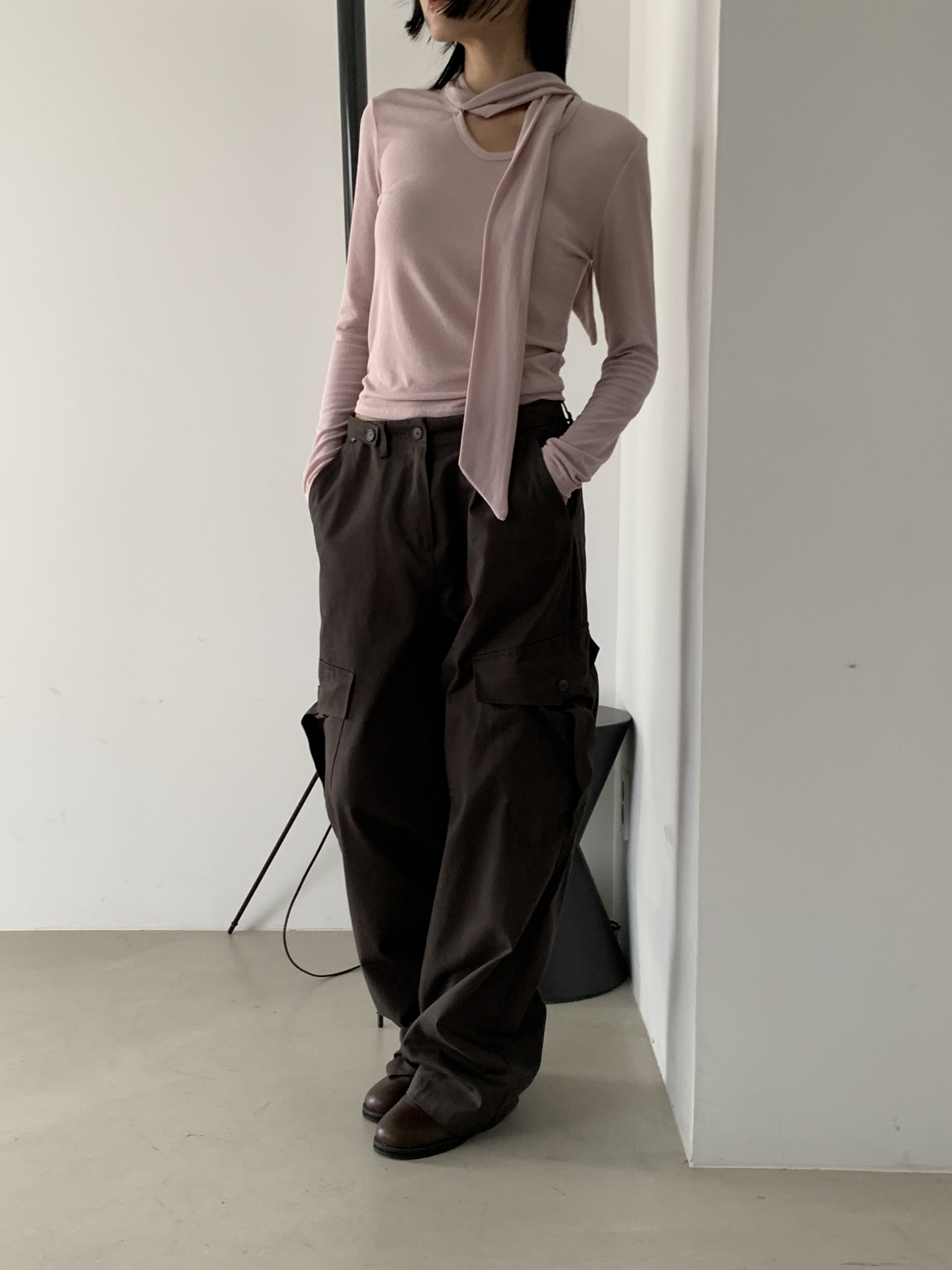 ウエストアジャストボタンカーゴパンツ | 詳細画像7