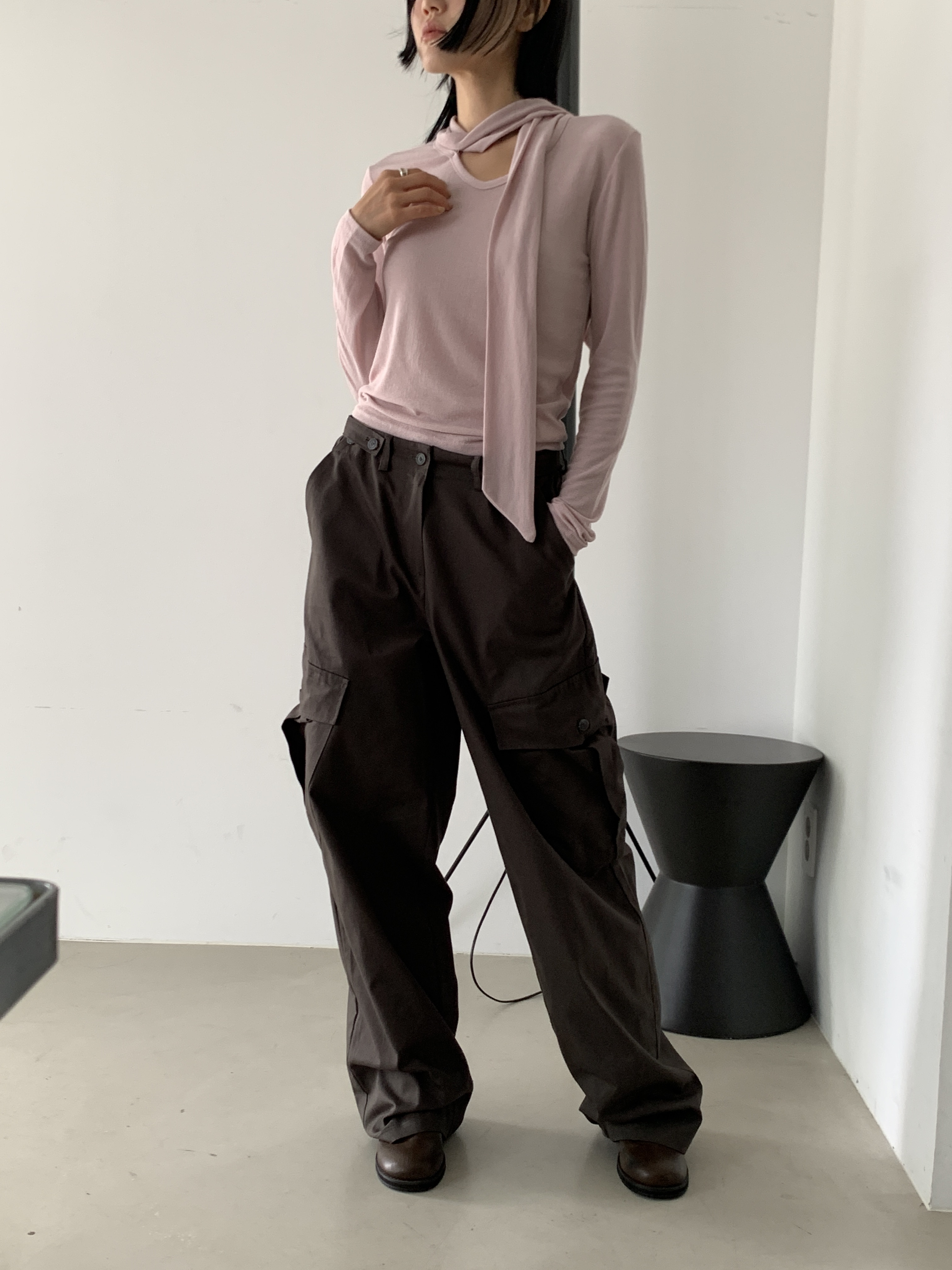 ウエストアジャストボタンカーゴパンツ | 詳細画像8