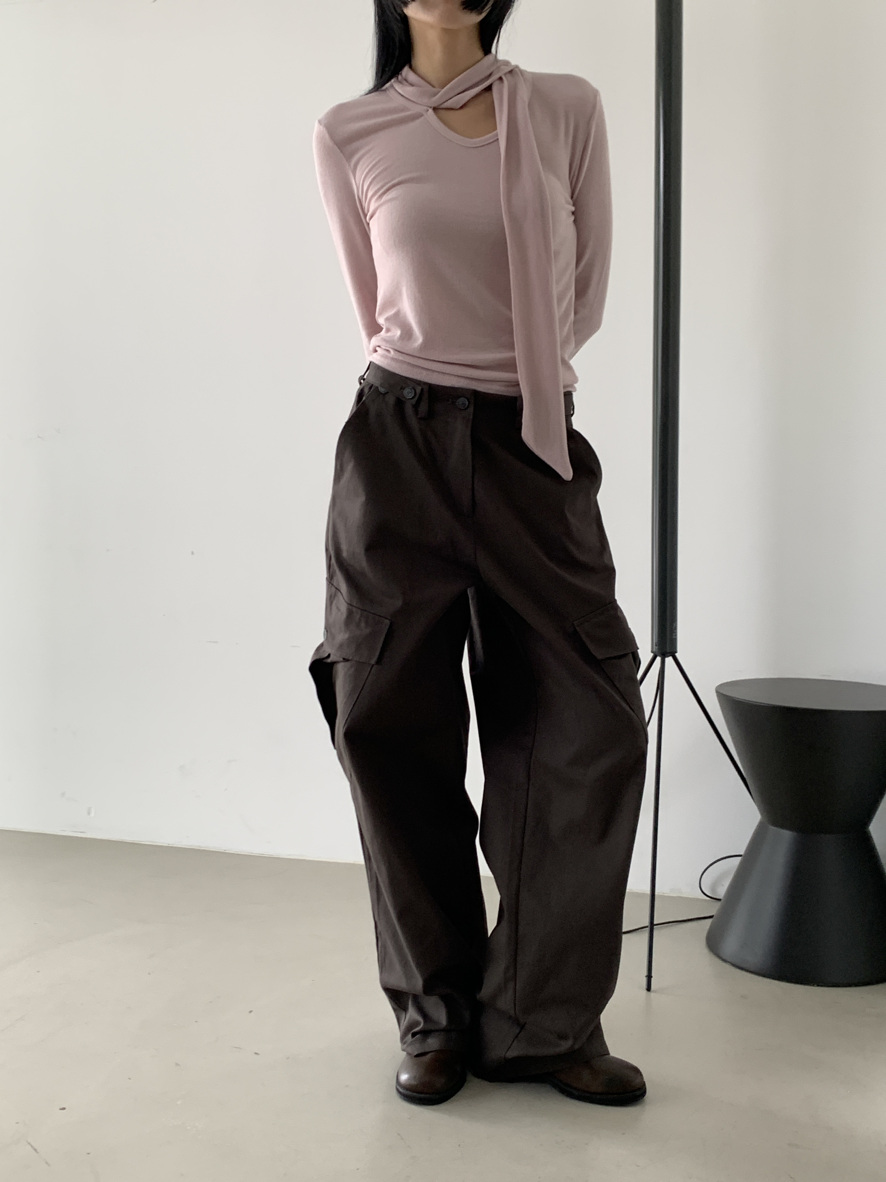 ウエストアジャストボタンカーゴパンツ | 詳細画像10