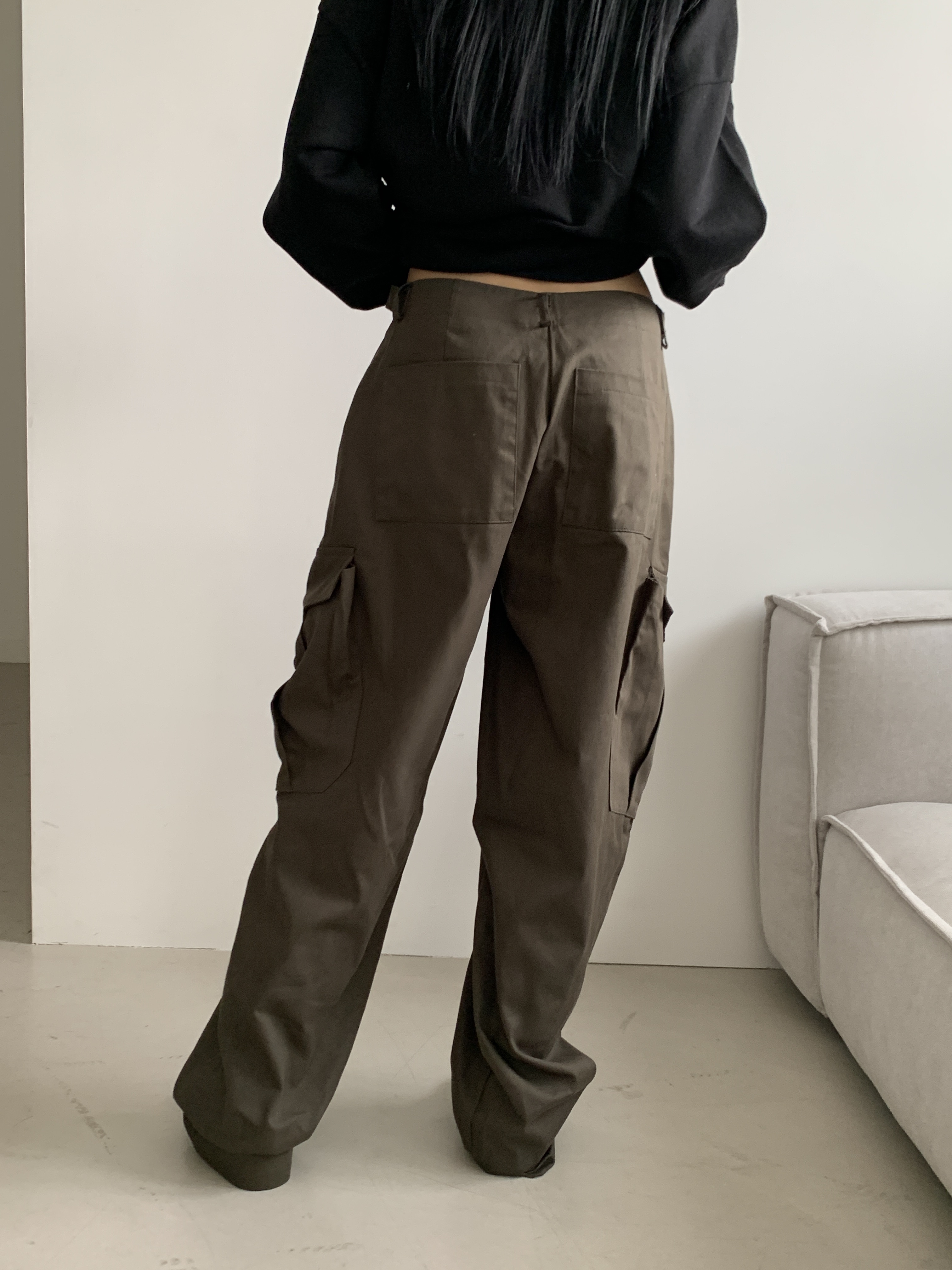 ウエストアジャストボタンカーゴパンツ | 詳細画像14