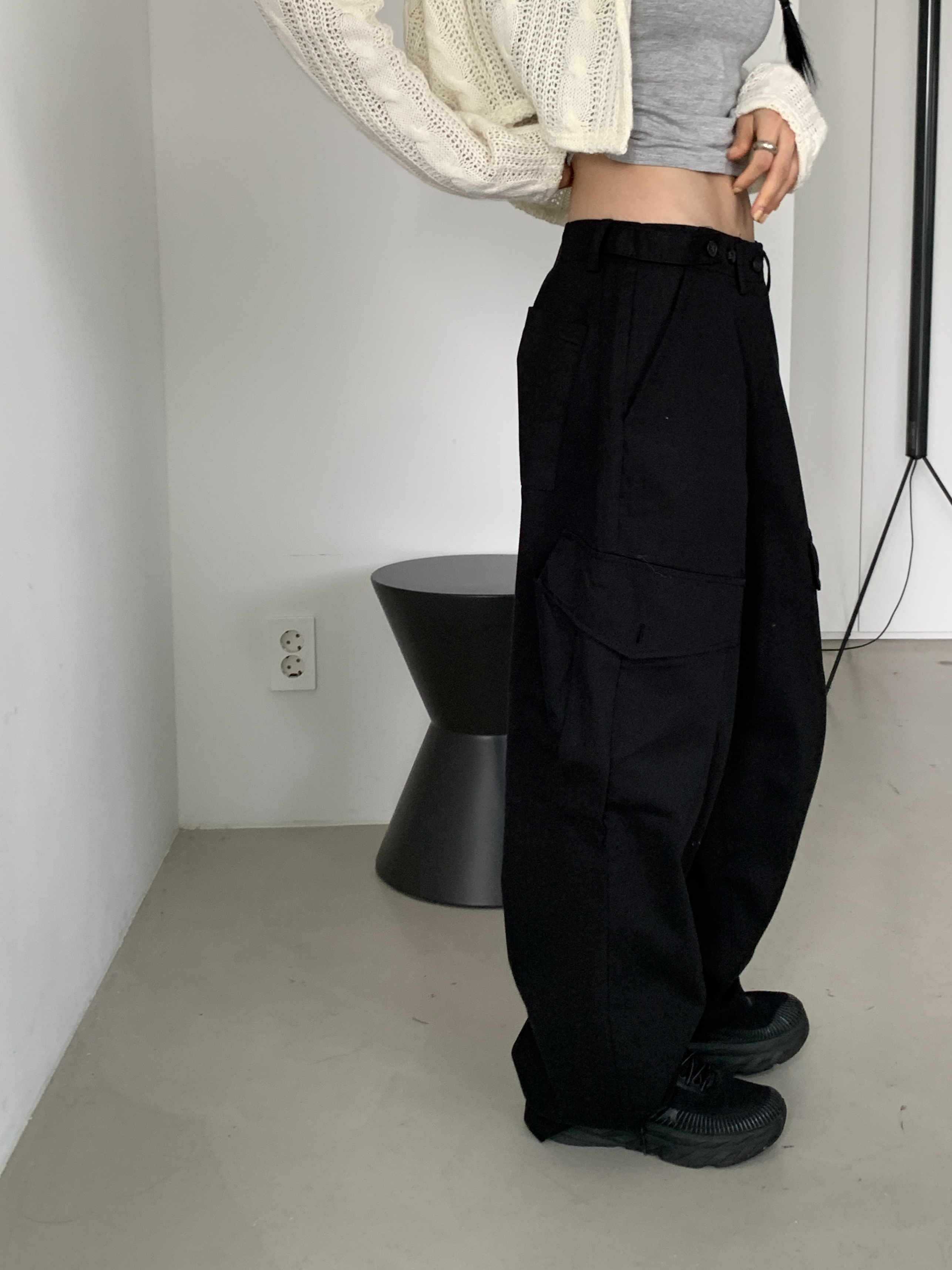 ウエストアジャストボタンカーゴパンツ | 詳細画像19