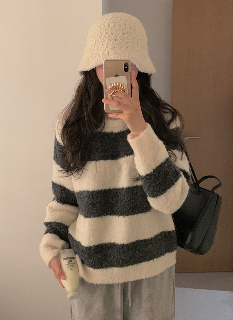 ◆ブークレボーダーニット Sonny Label｜ブークレボーダーニットプルオーバー | Rakuten