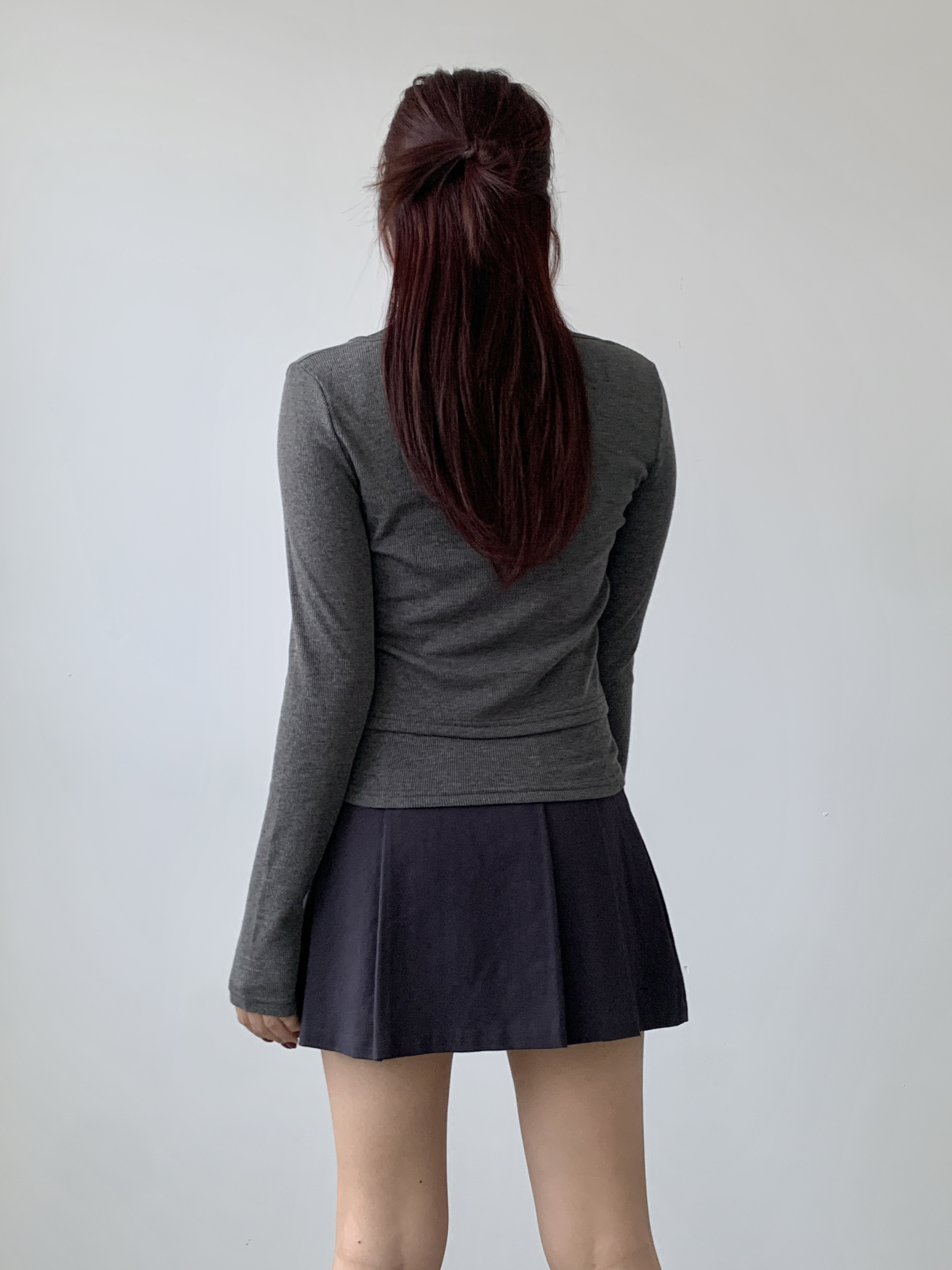 裏起毛ハイネックノースリーブ&カーディガンSET | 詳細画像13