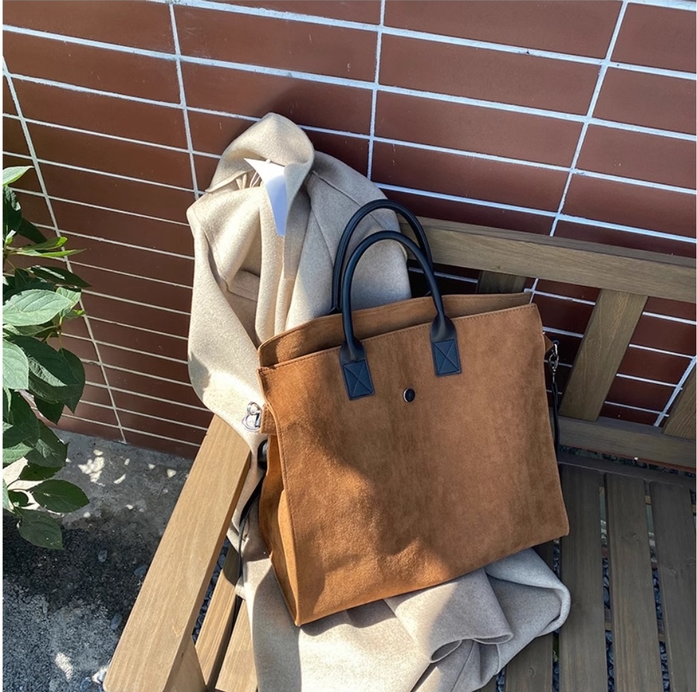 2WAYスエード調配色スクエアバッグ | 詳細画像10