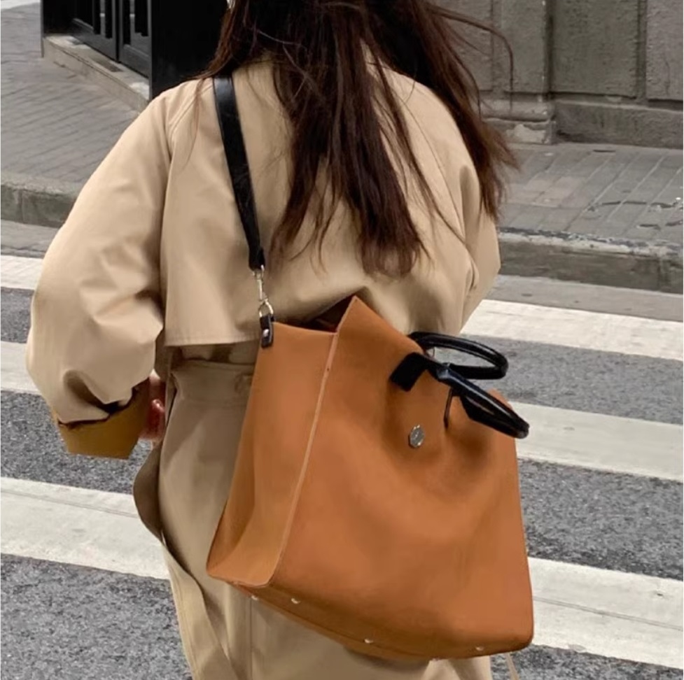 2WAYスエード調配色スクエアバッグ | 詳細画像11