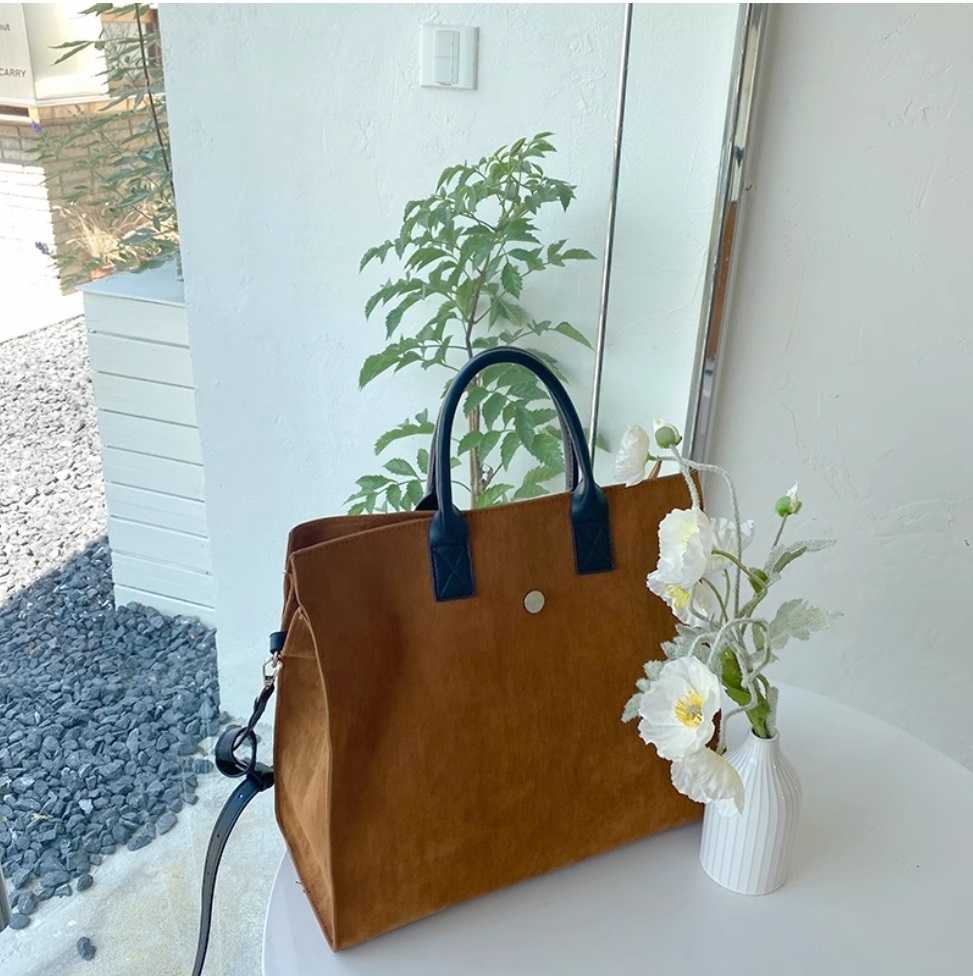 2WAYスエード調配色スクエアバッグ | 詳細画像16