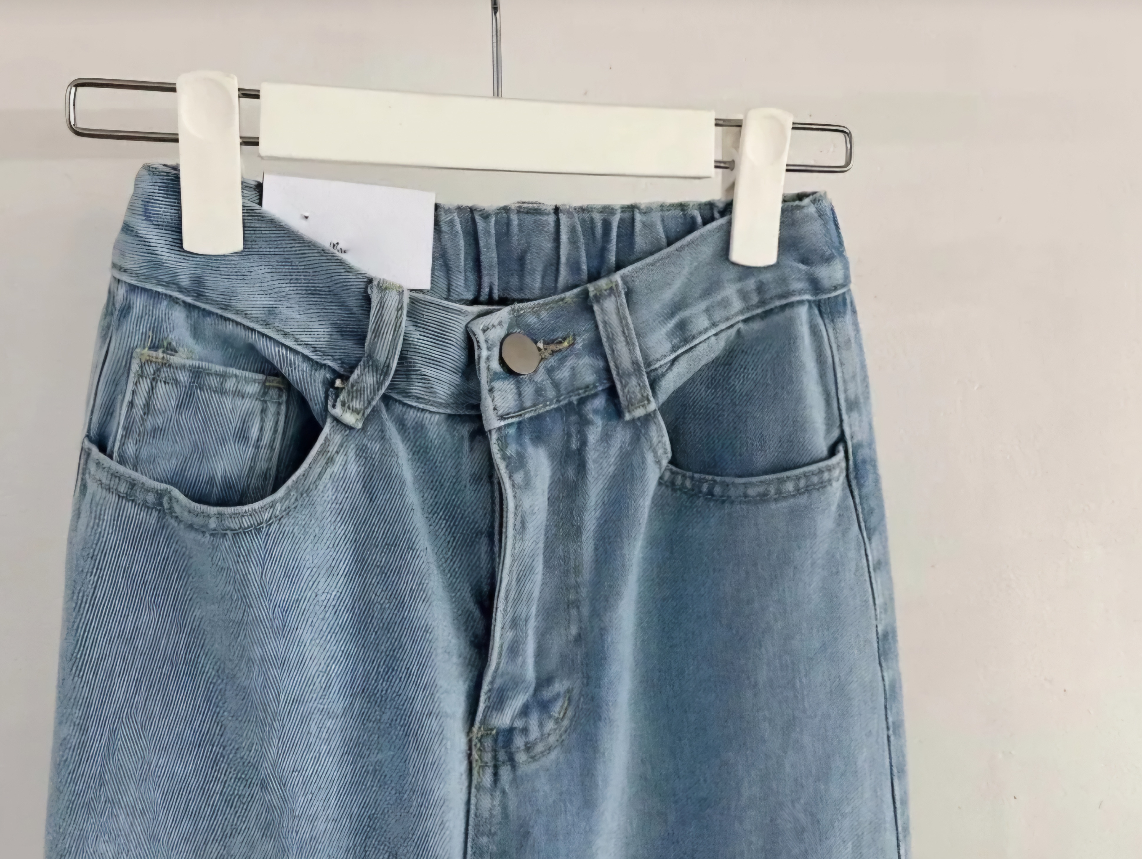 裏起毛バックゴムワイドデニムパンツ | 詳細画像18