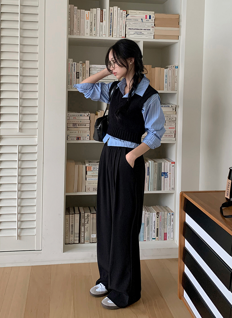 TODAYFUL ニットベスト Vネック