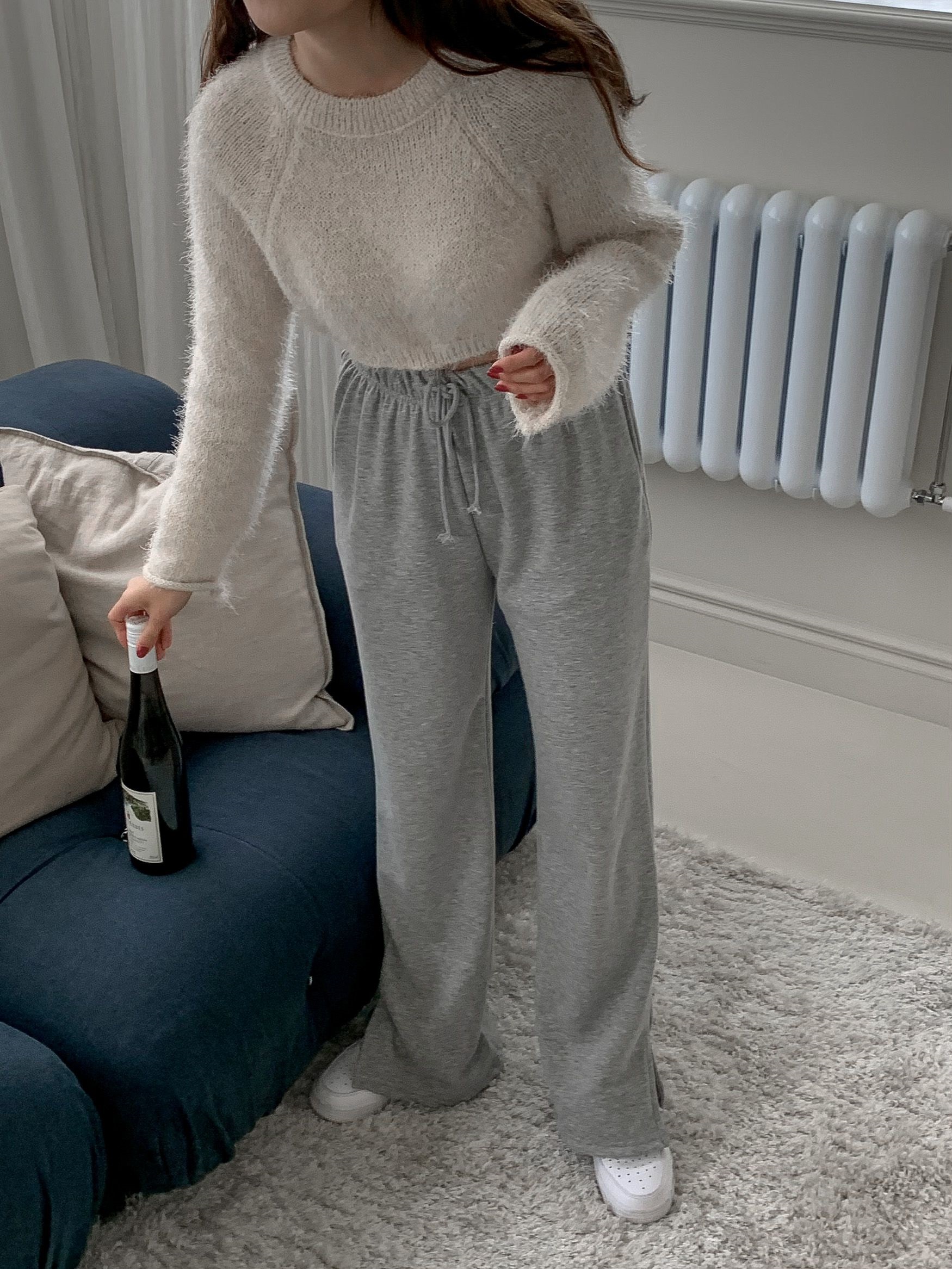 裏起毛ドロストスリットパンツ | 詳細画像6