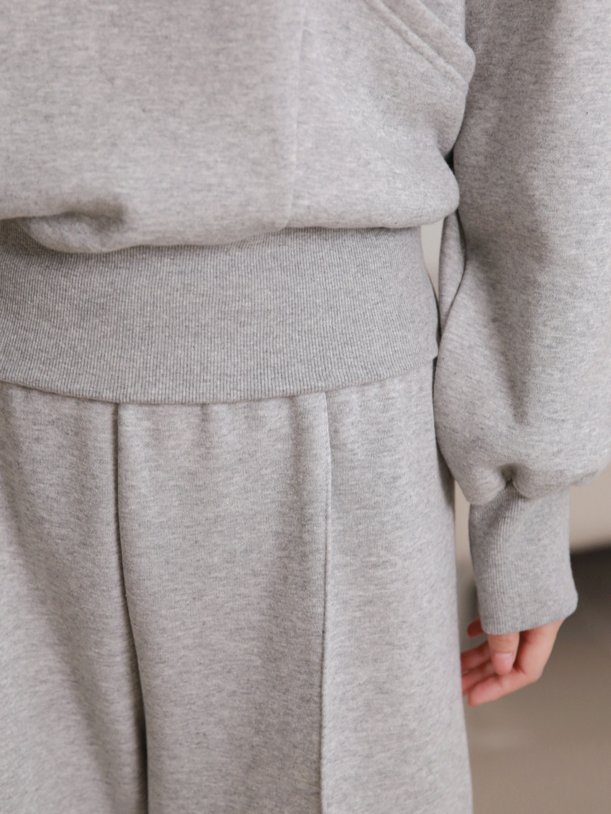 裏起毛フリルポケットスウェット&イージーパンツSET | 詳細画像15