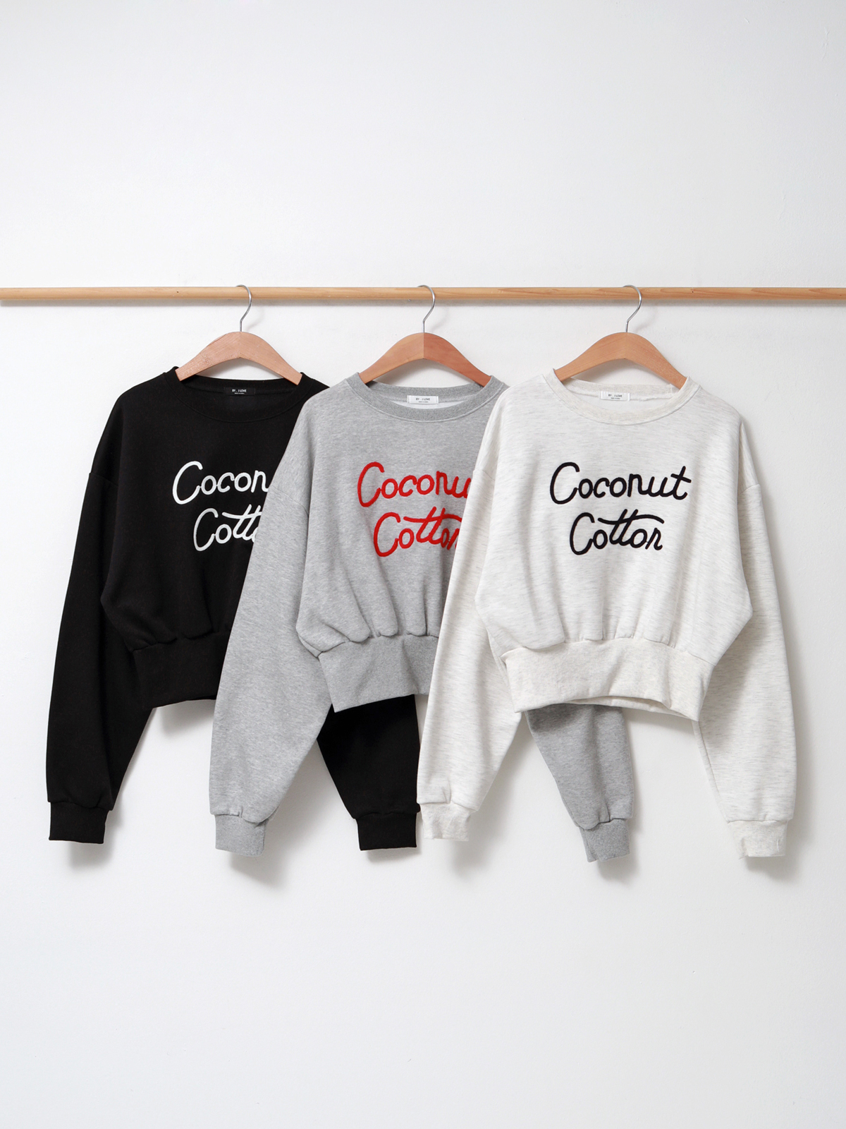 裏起毛Coconut刺繍スウェット&イージーパンツSET | 詳細画像16
