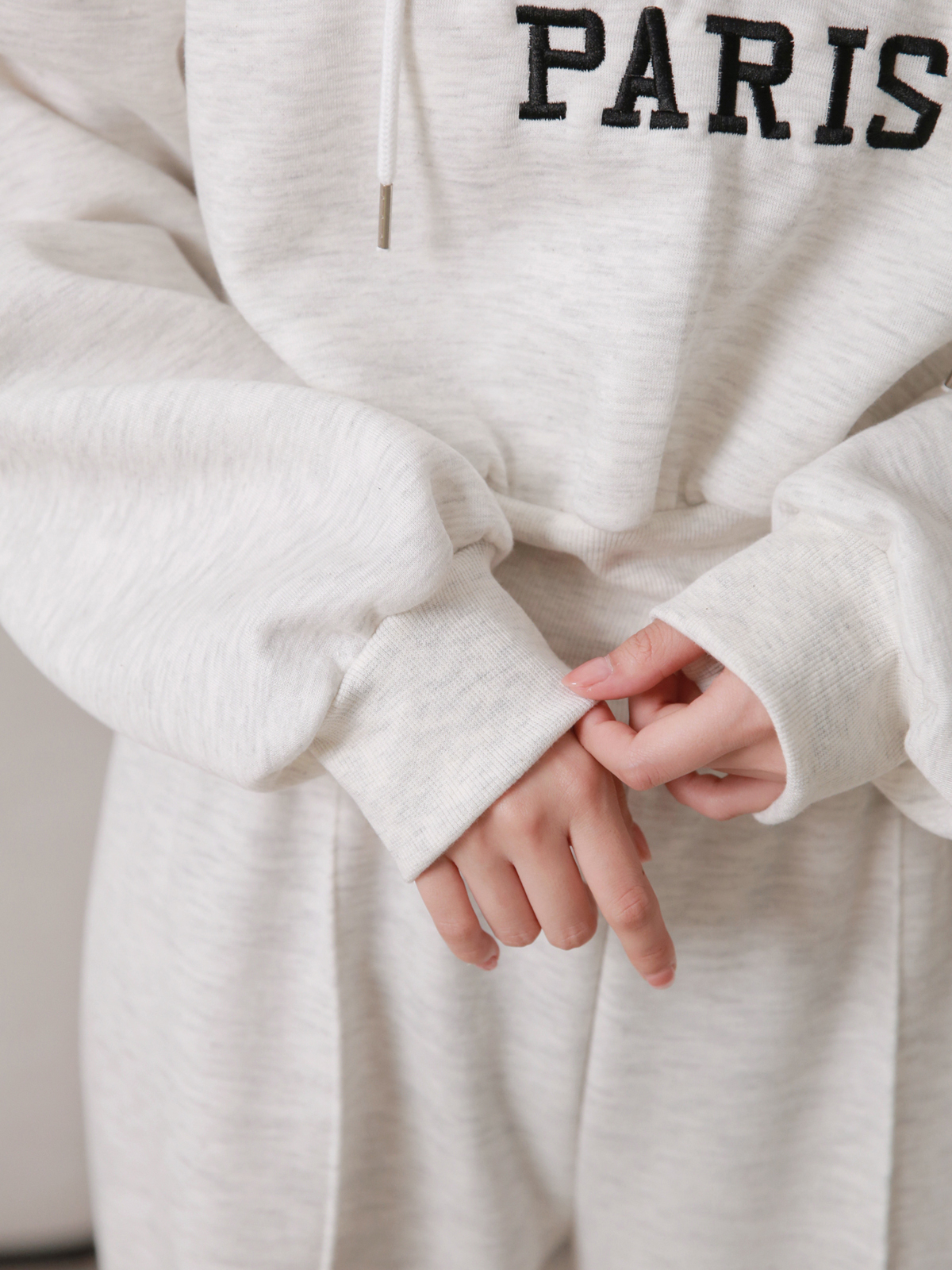 裏起毛CER.ISE刺繍パーカー&イージーパンツSET | 詳細画像13