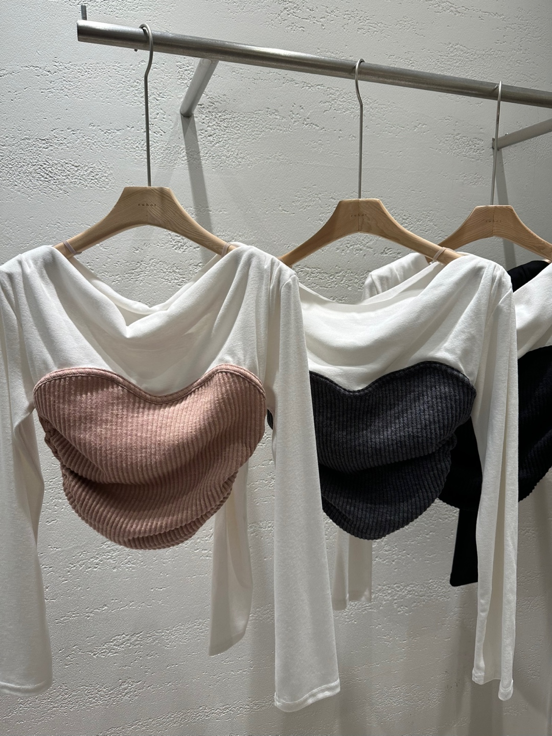 ハートリブビスチェオフショルTシャツ | 詳細画像18