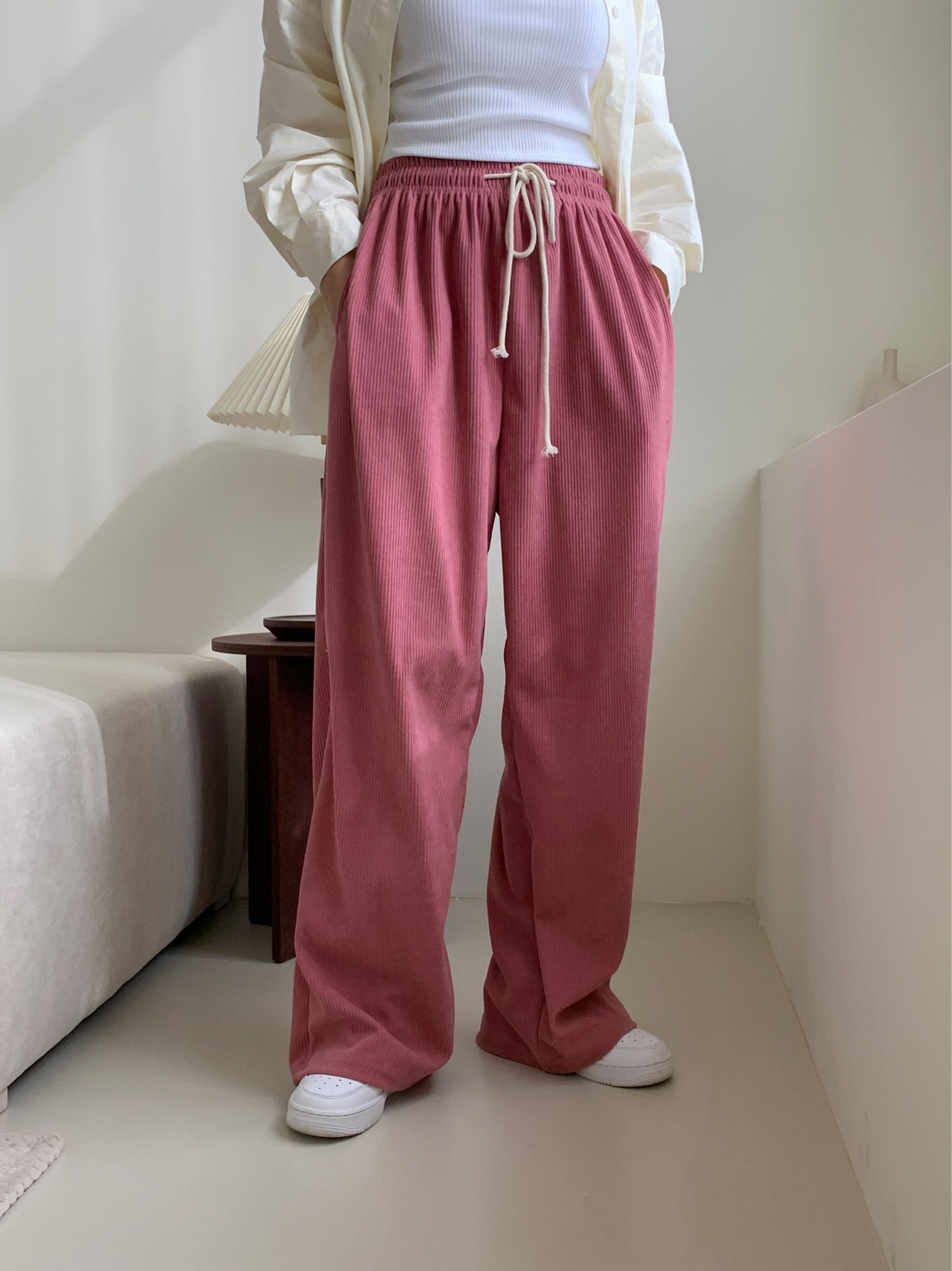 ドロストコーデュロイワイドパンツ | 詳細画像10