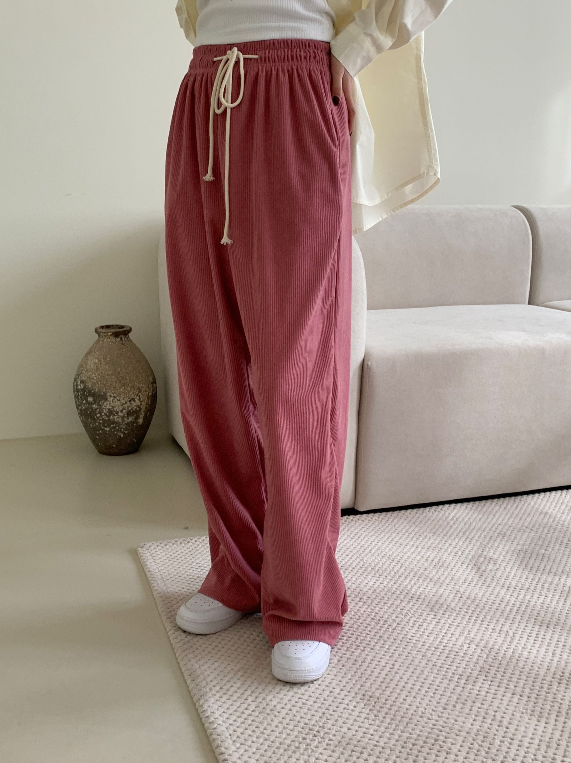 ドロストコーデュロイワイドパンツ | 詳細画像11