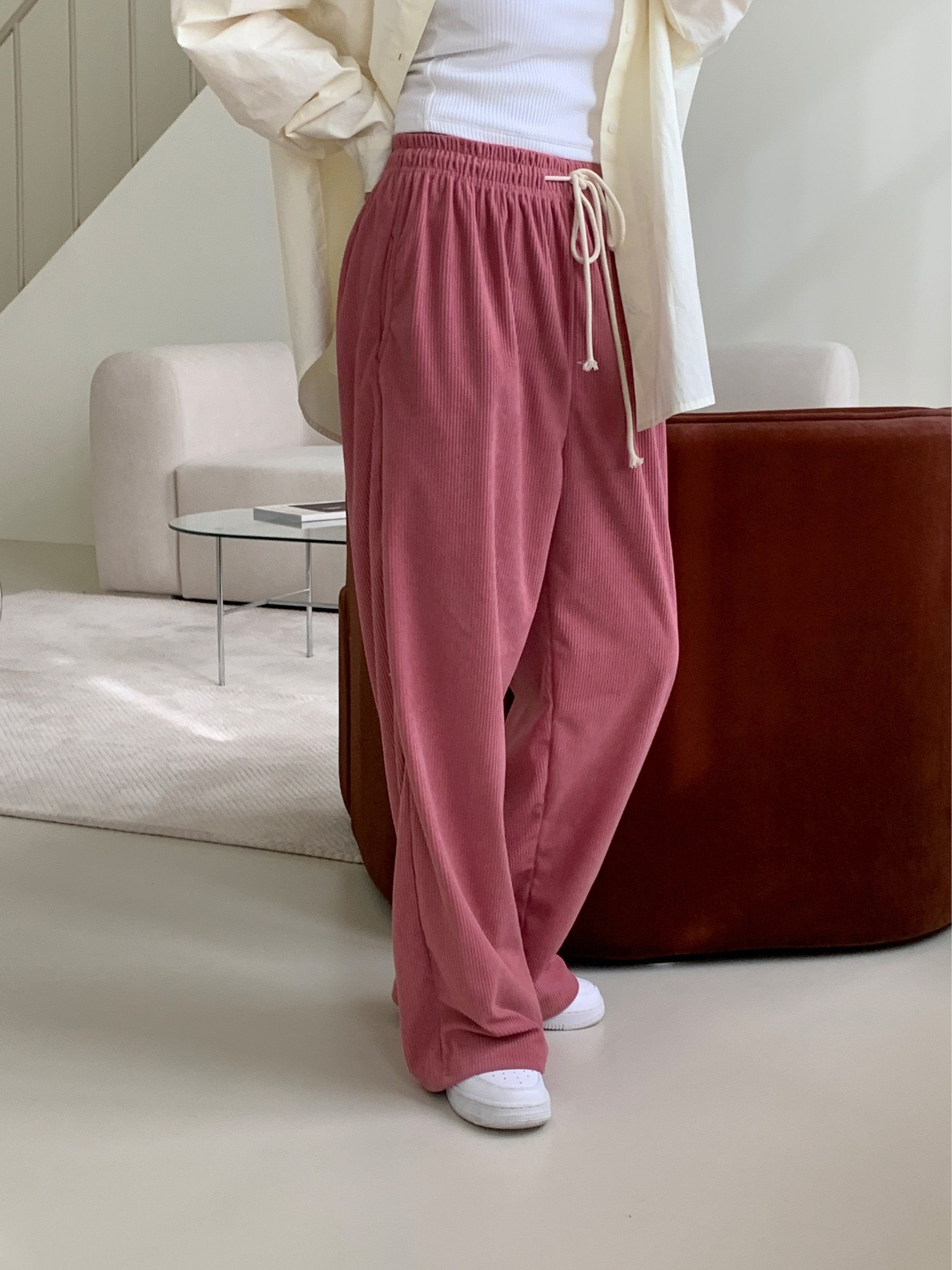 ドロストコーデュロイワイドパンツ | 詳細画像17