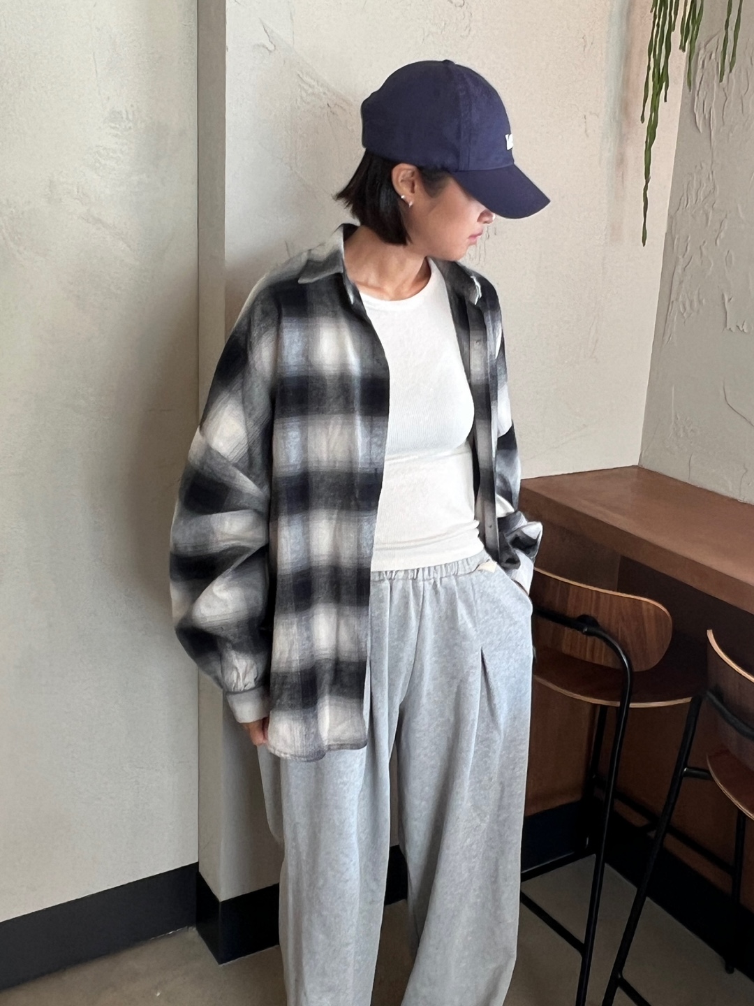 起毛フランネルチェックボクシーシャツ | 詳細画像13