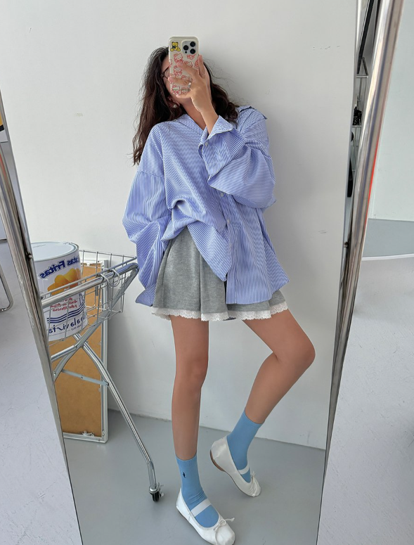 レースヘムタックスウェットショートパンツ | 詳細画像7