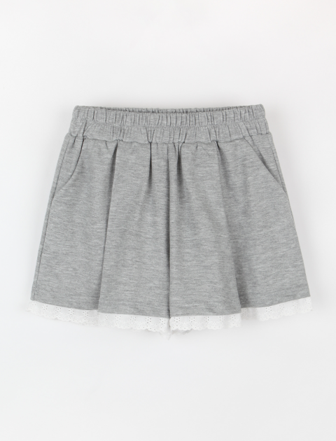 レースヘムタックスウェットショートパンツ | 詳細画像12