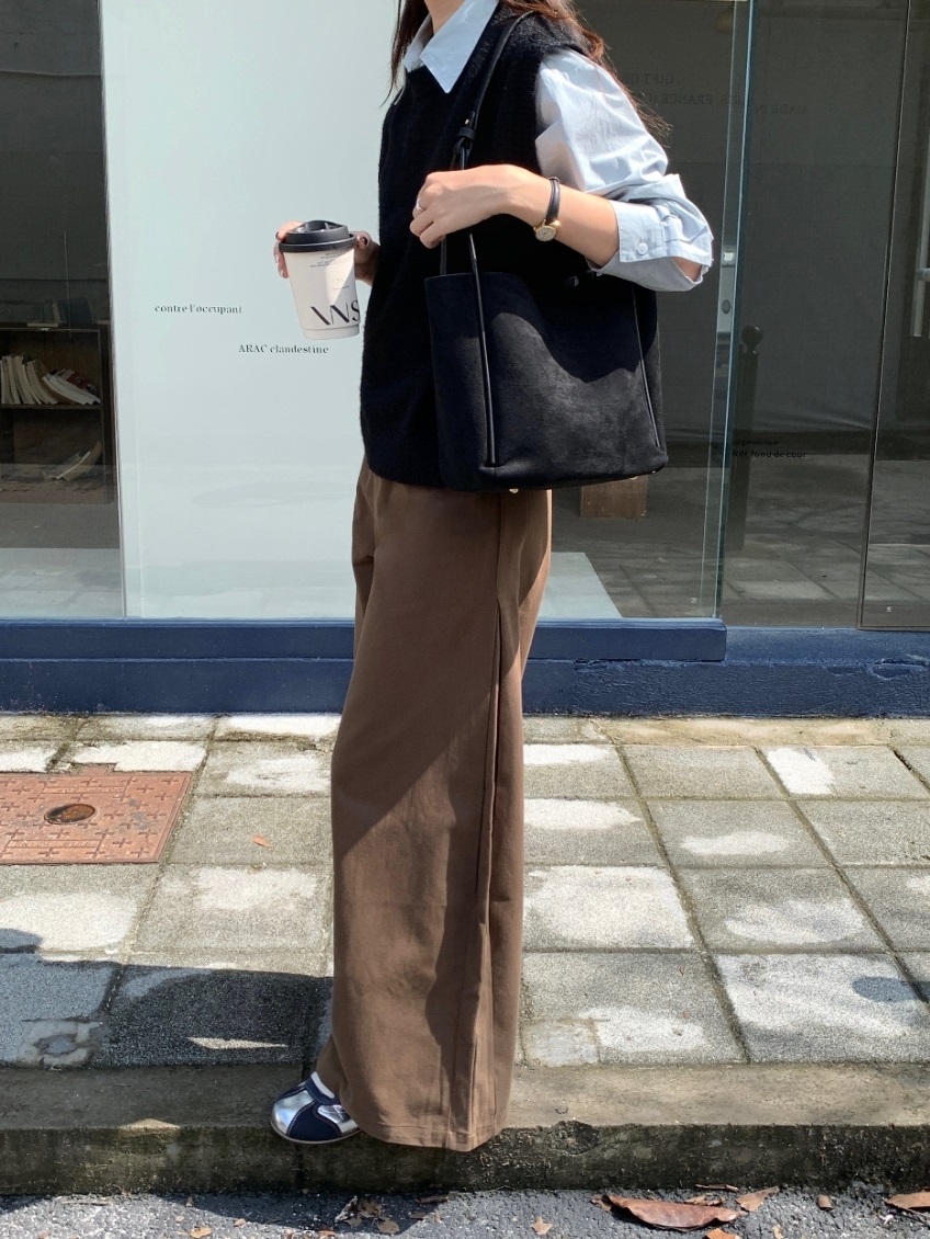 2WAYスエード調パイピングバッグ | 詳細画像2