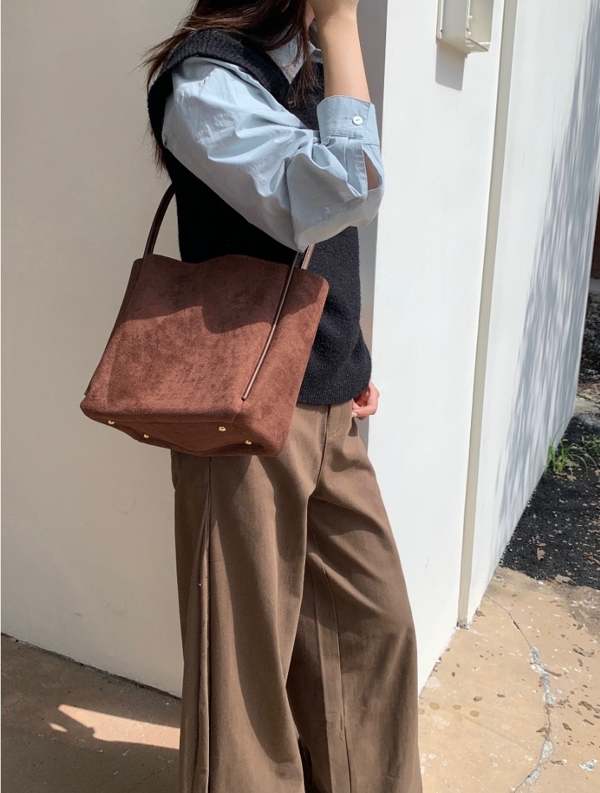 2WAYスエード調パイピングバッグ | 詳細画像8