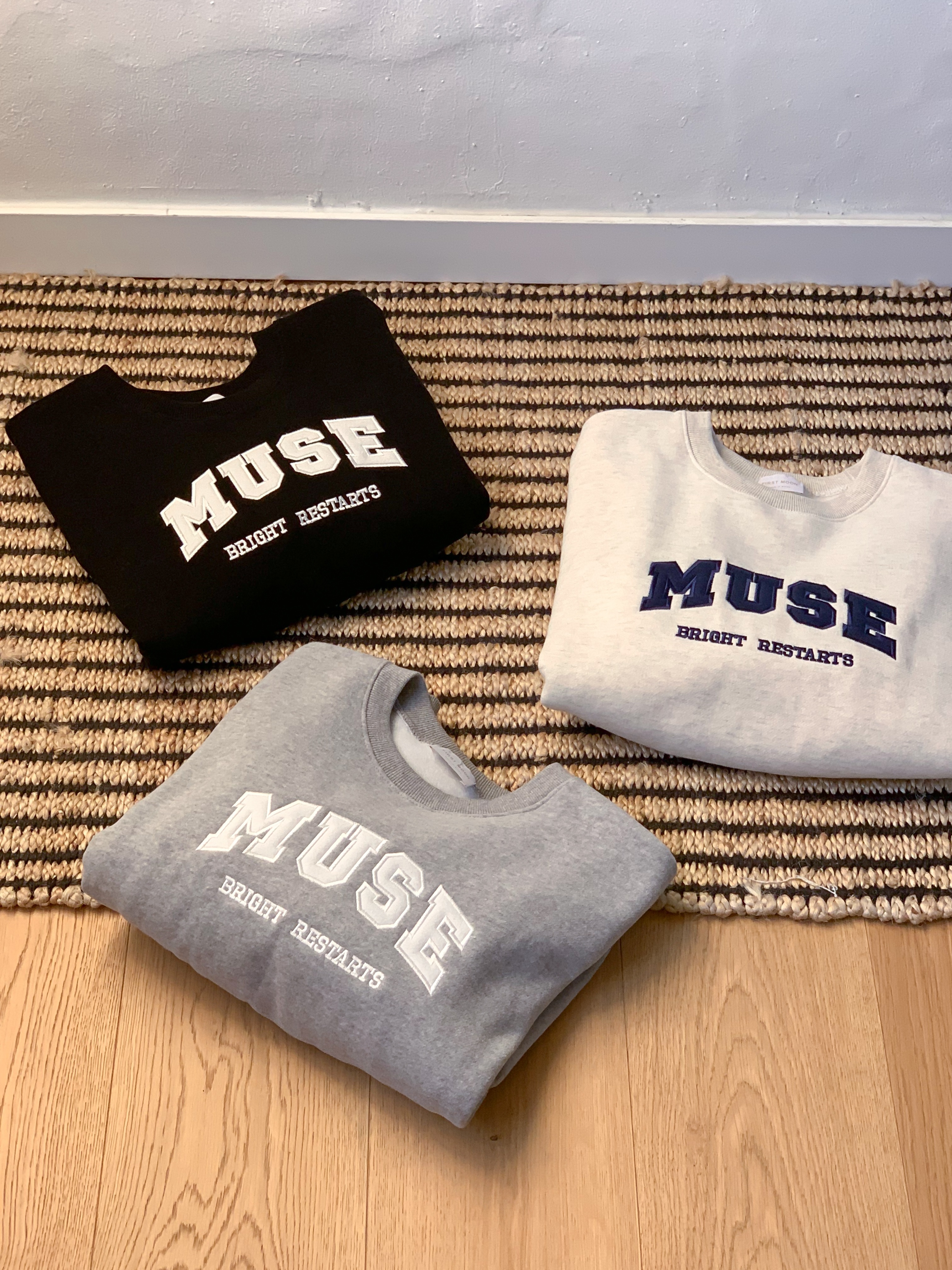 裏起毛MUSE刺繍ロゴルーズスウェット | 詳細画像15