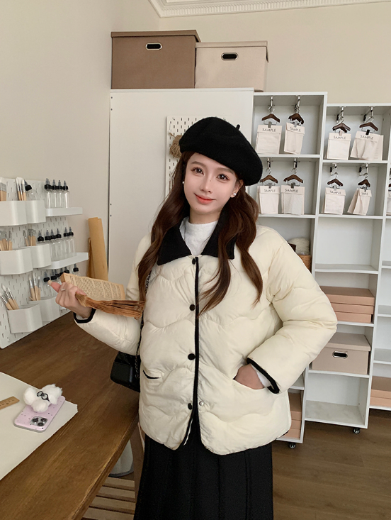 コーデュロイ配色ウェーブ中綿ジャケット | 詳細画像17
