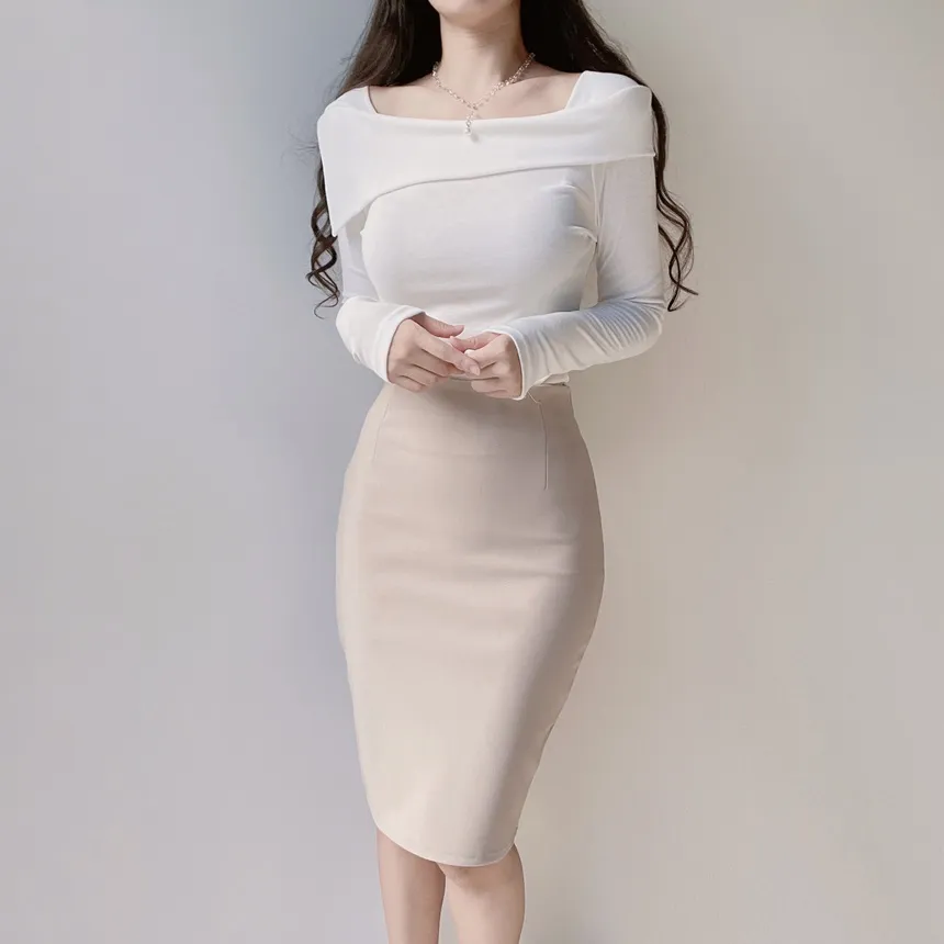 ミディタイトスカート | mirangmirang | 詳細画像25