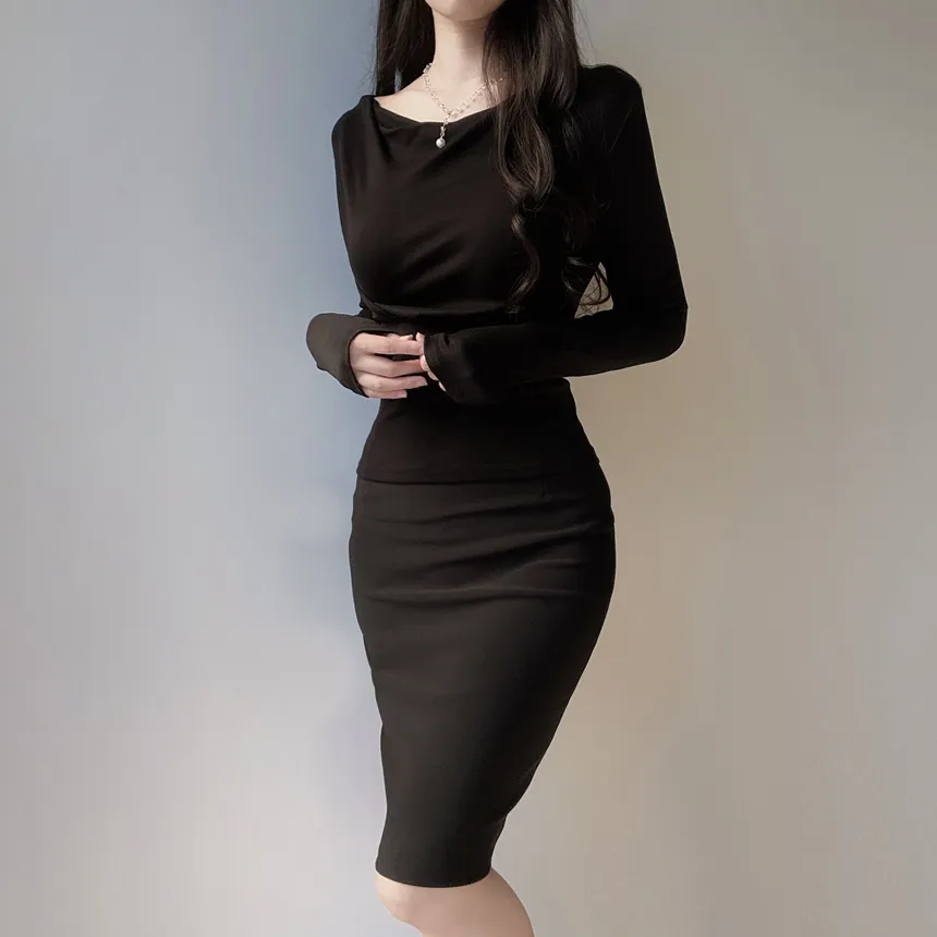 ミディタイトスカート | mirangmirang | 詳細画像28