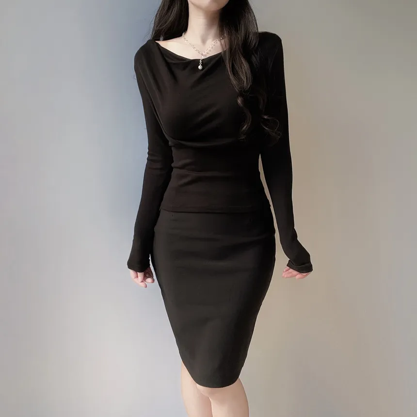 ミディタイトスカート | mirangmirang | 詳細画像29