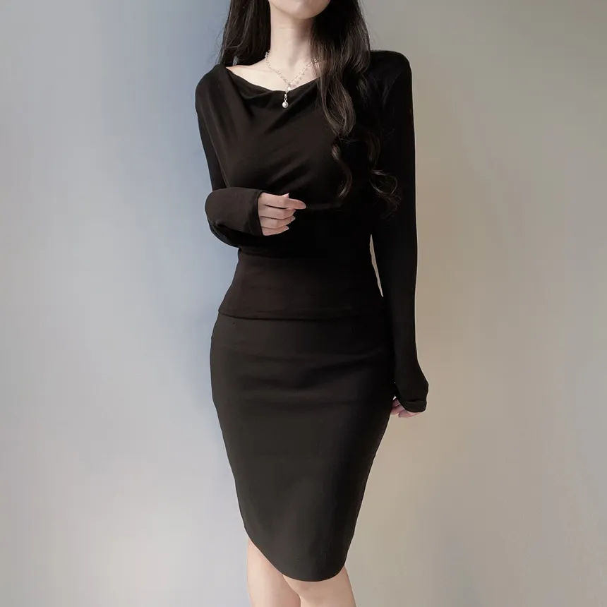 ミディタイトスカート | mirangmirang | 詳細画像30