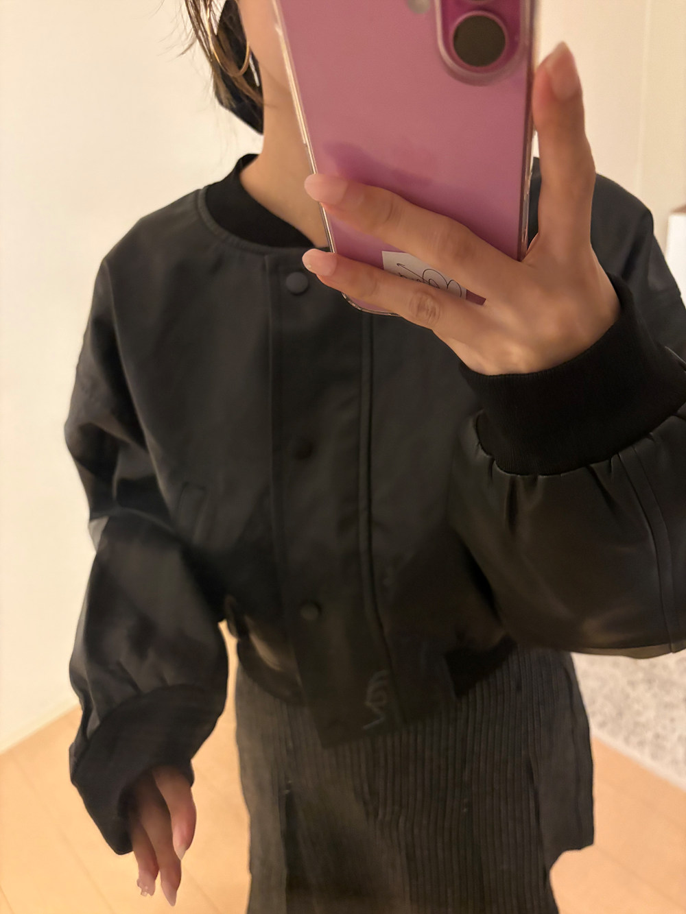 ウール混チェックタックミニスカート | 詳細画像13