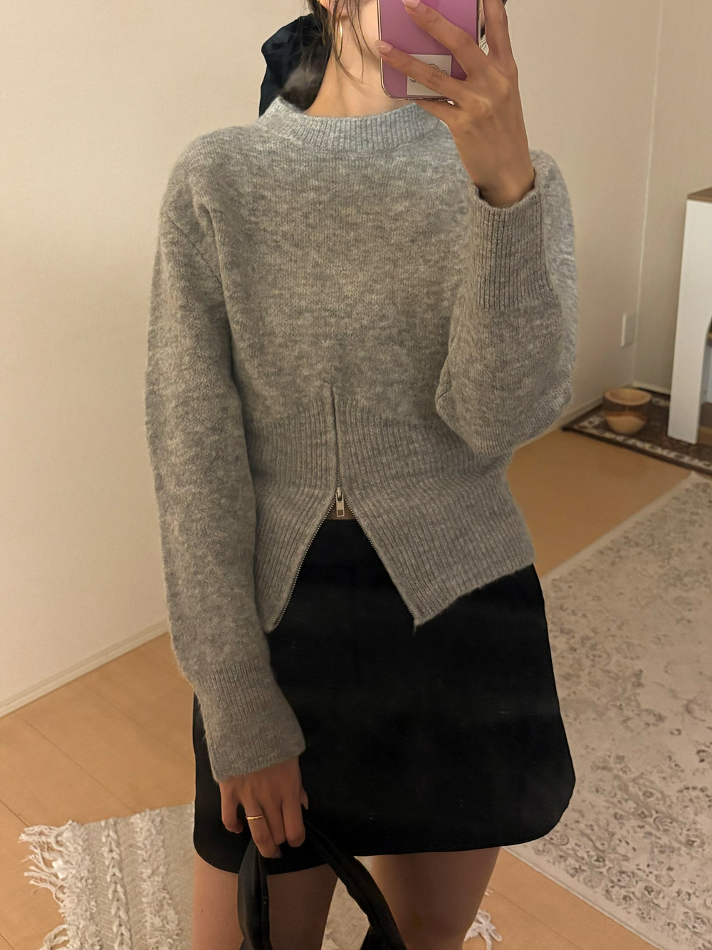 フロントジップニット | 詳細画像12