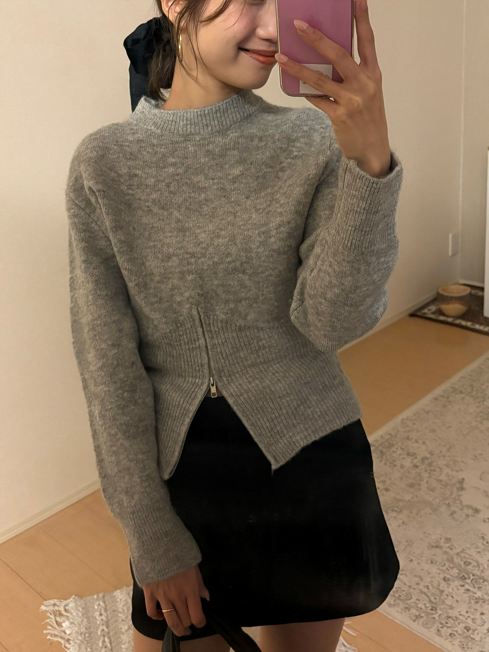 フロントジップニット | 詳細画像14