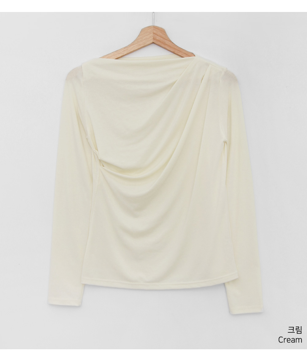 ストレッチドレープ長袖Tシャツ | 詳細画像19