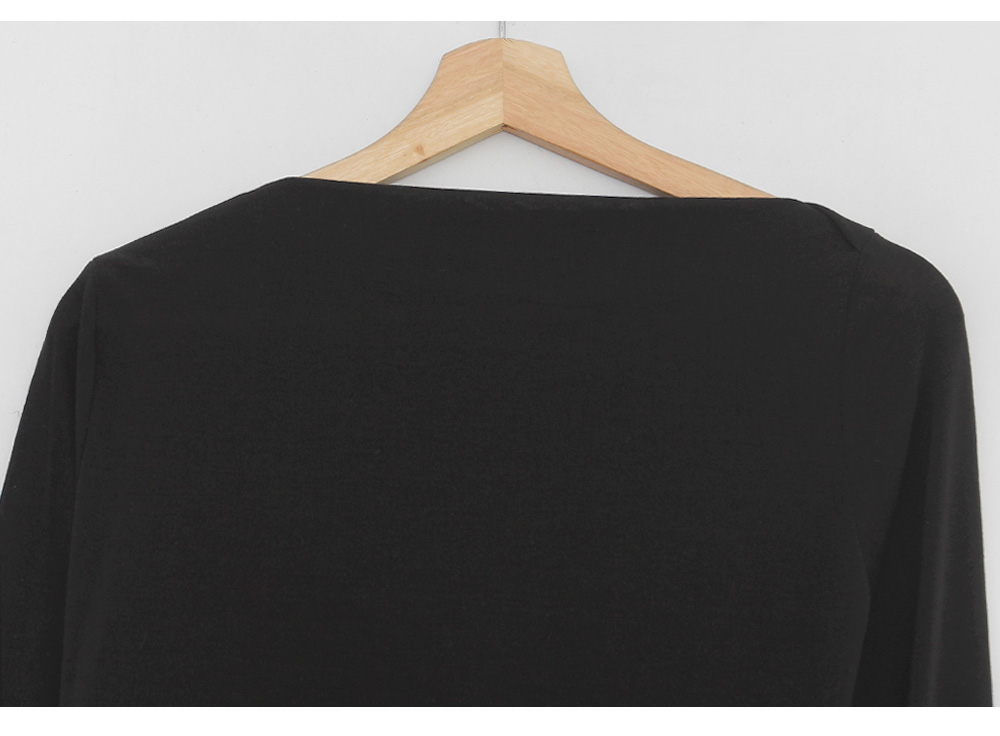 ストレッチドレープ長袖Tシャツ | 詳細画像25