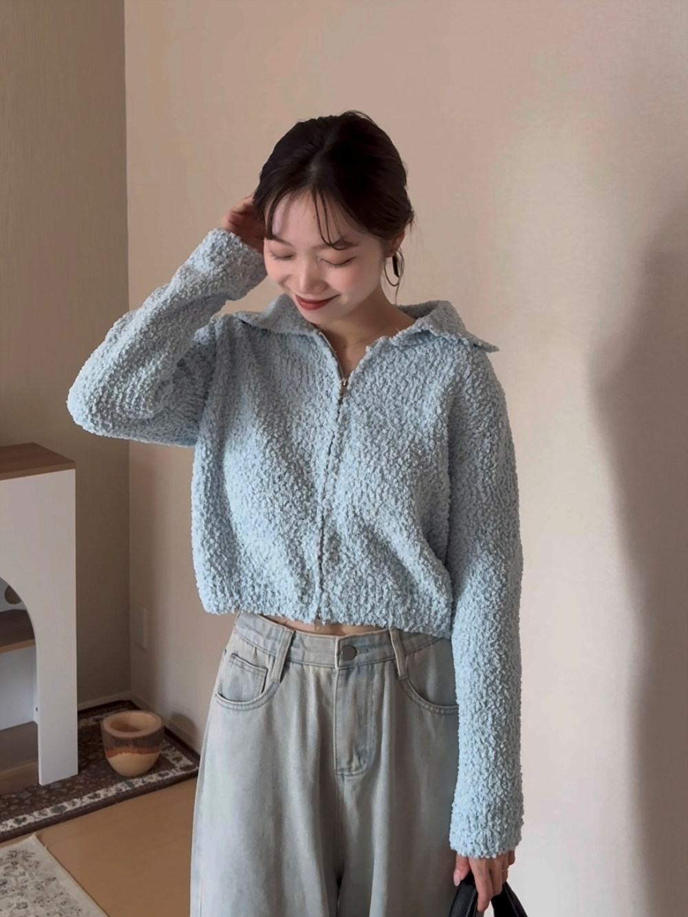 カラーブークレジップカーディガン | 詳細画像8