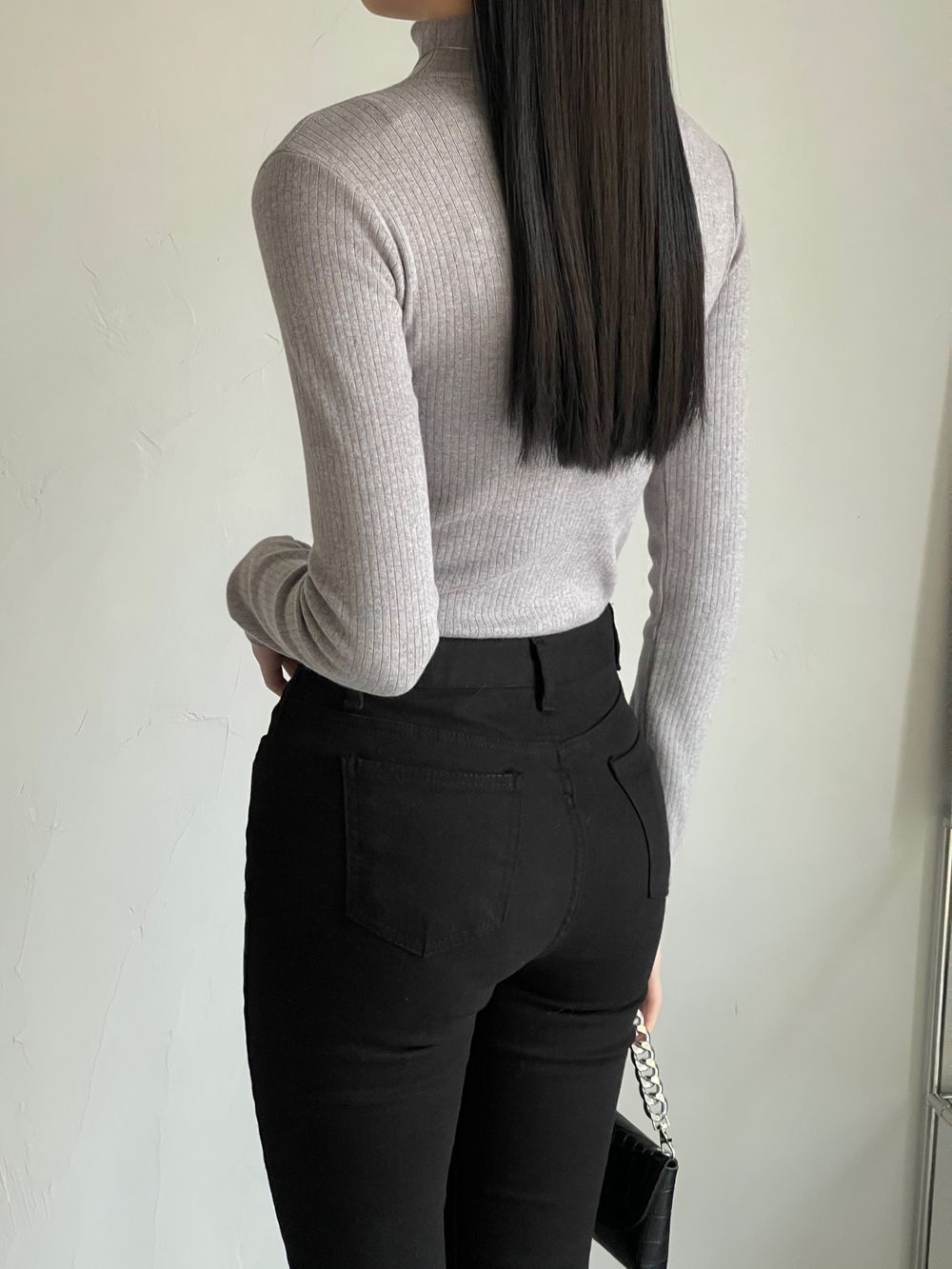 ハーフネックスリム長袖Tシャツ | 詳細画像15