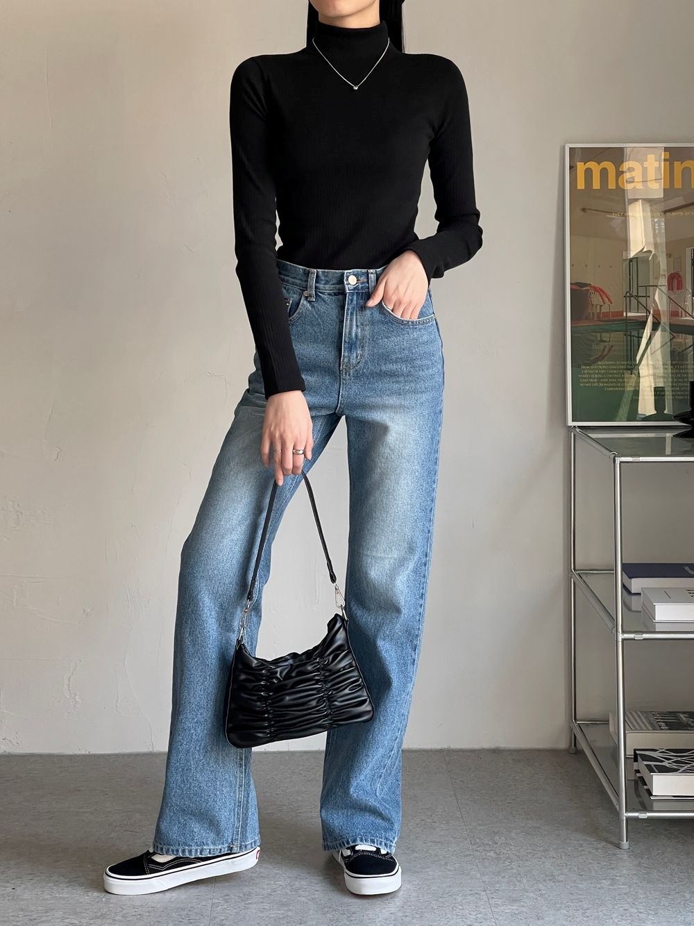 ハーフネックスリム長袖Tシャツ | 詳細画像17