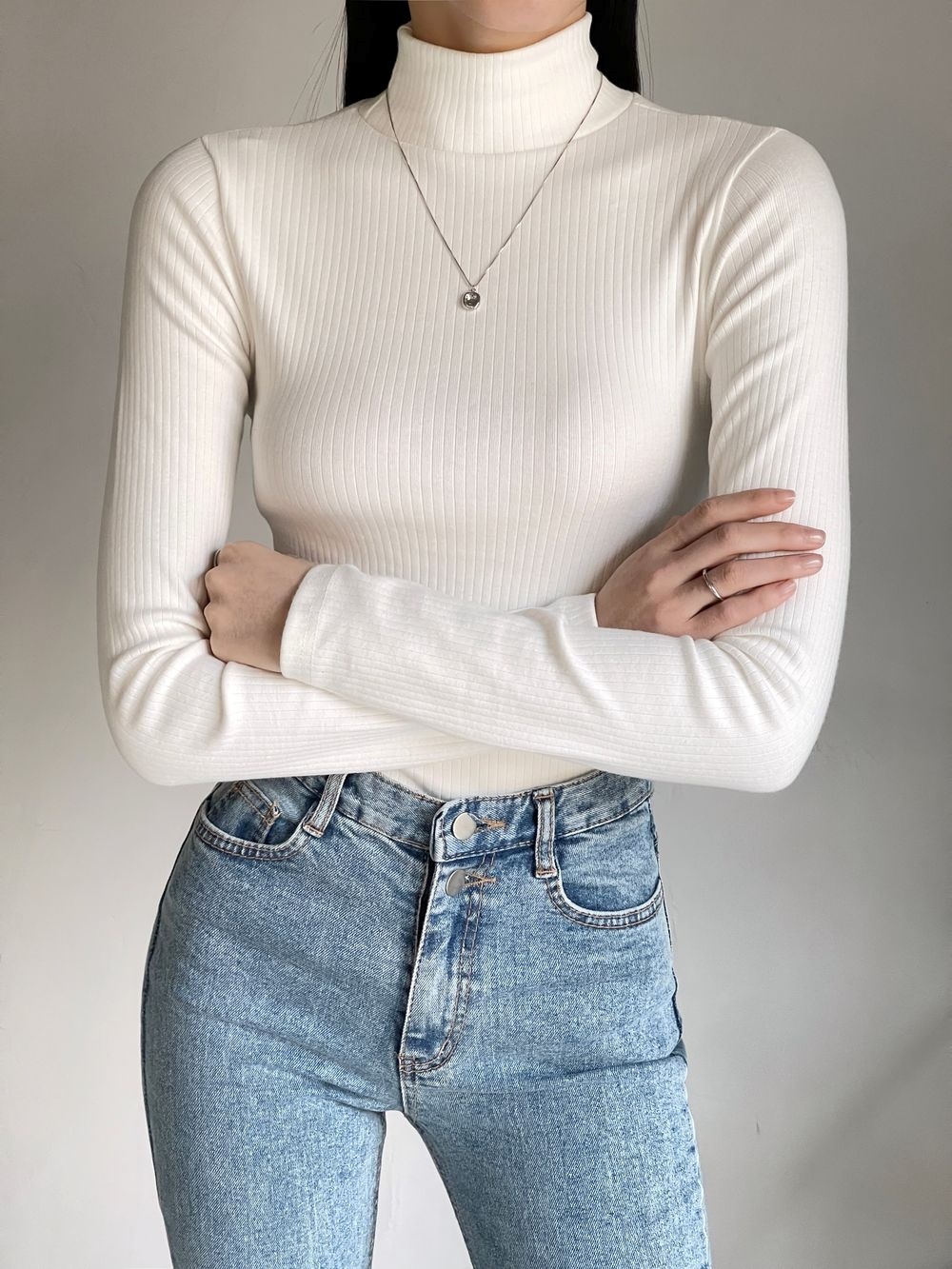 ハーフネックスリム長袖Tシャツ | 詳細画像38