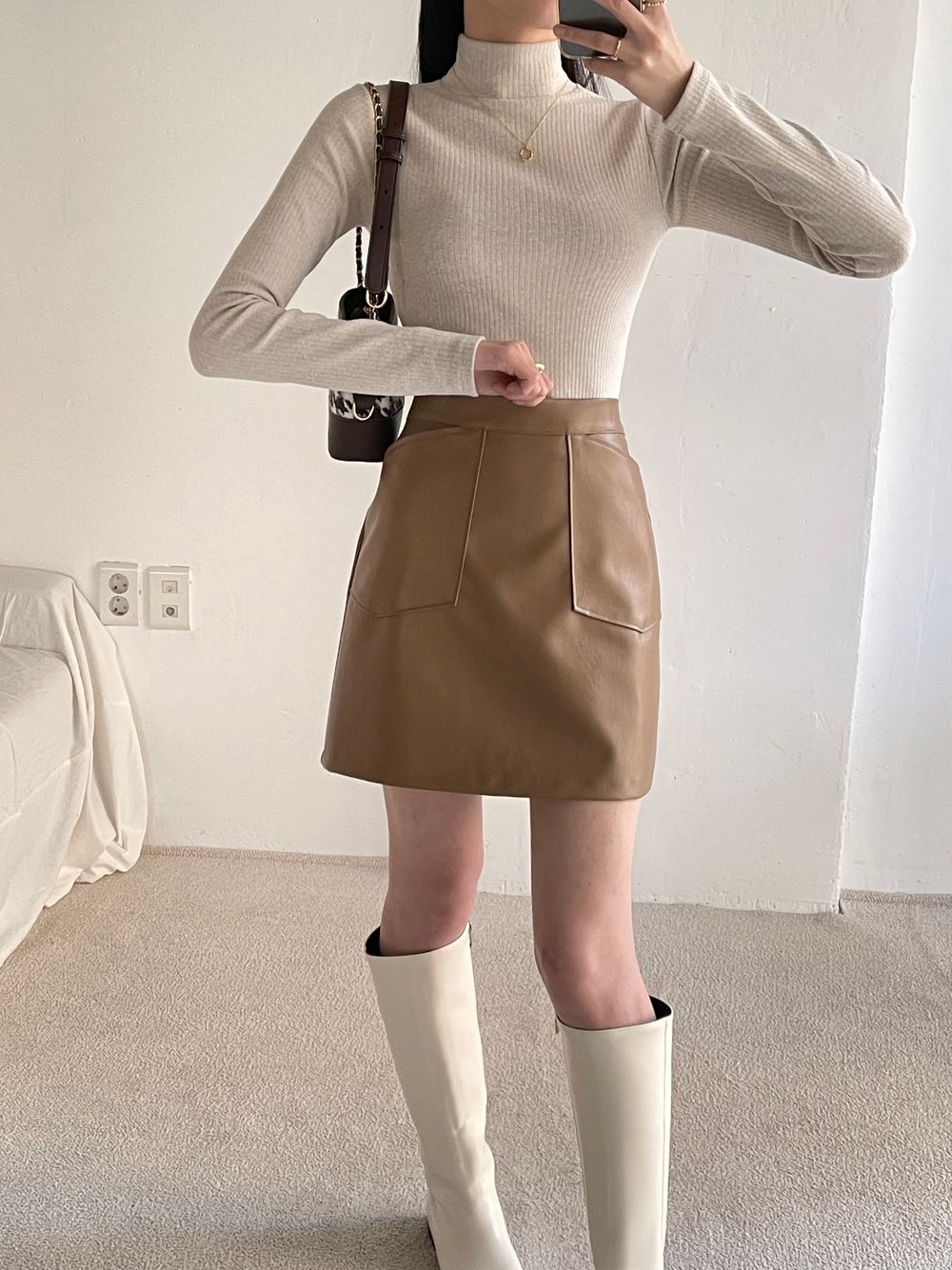 ハーフネックスリム長袖Tシャツ | 詳細画像36