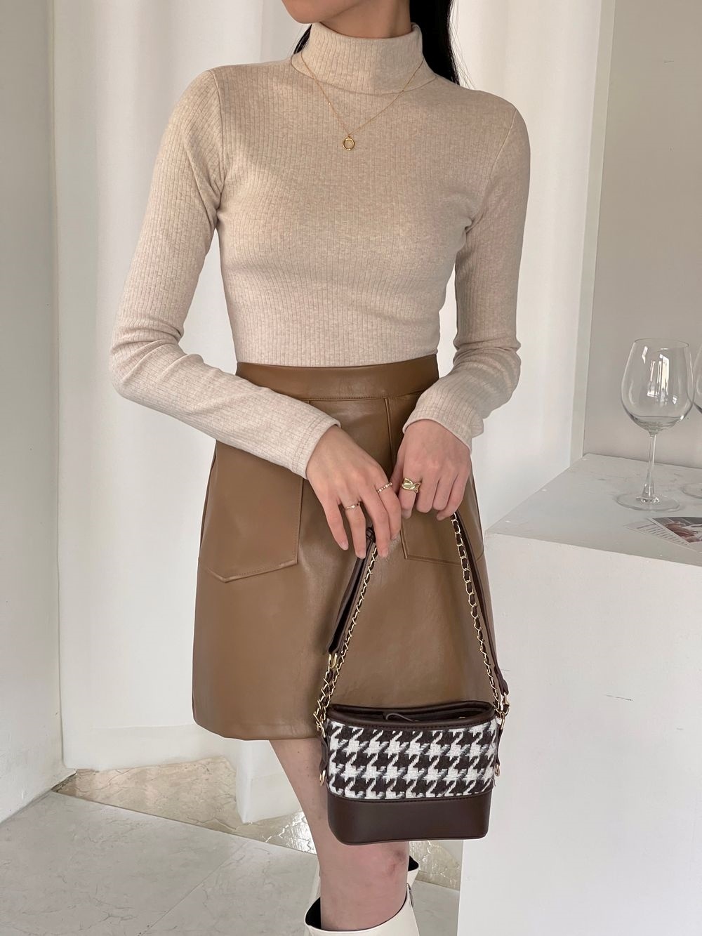 ハーフネックスリム長袖Tシャツ | 詳細画像35