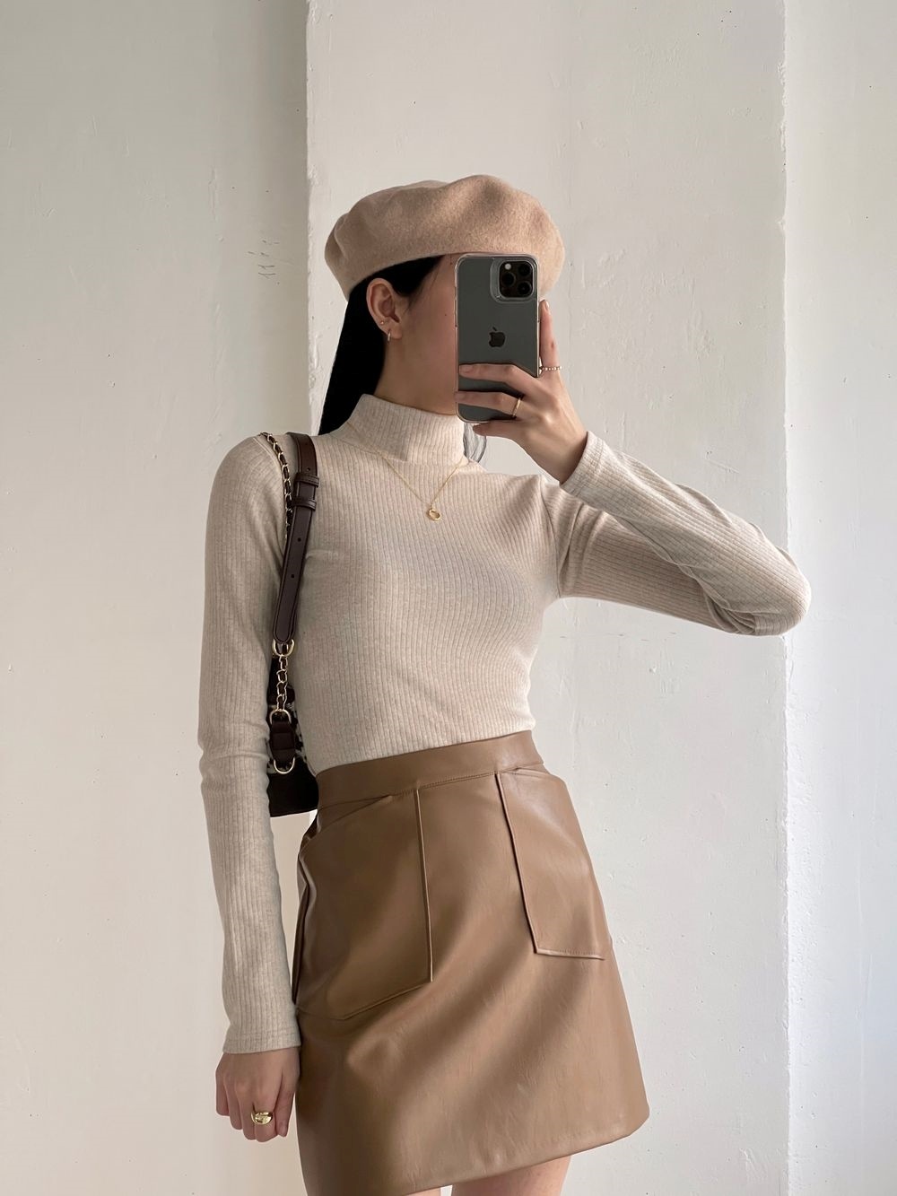 ハーフネックスリム長袖Tシャツ | 詳細画像33