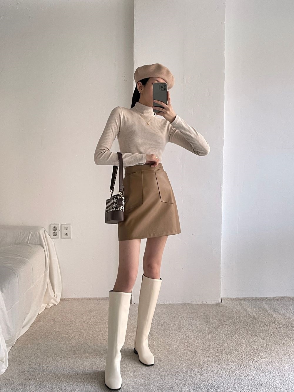 ハーフネックスリム長袖Tシャツ | 詳細画像32