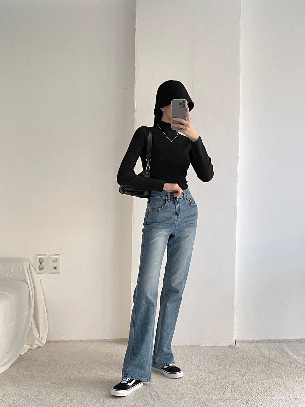 ハーフネックスリム長袖Tシャツ | 詳細画像26