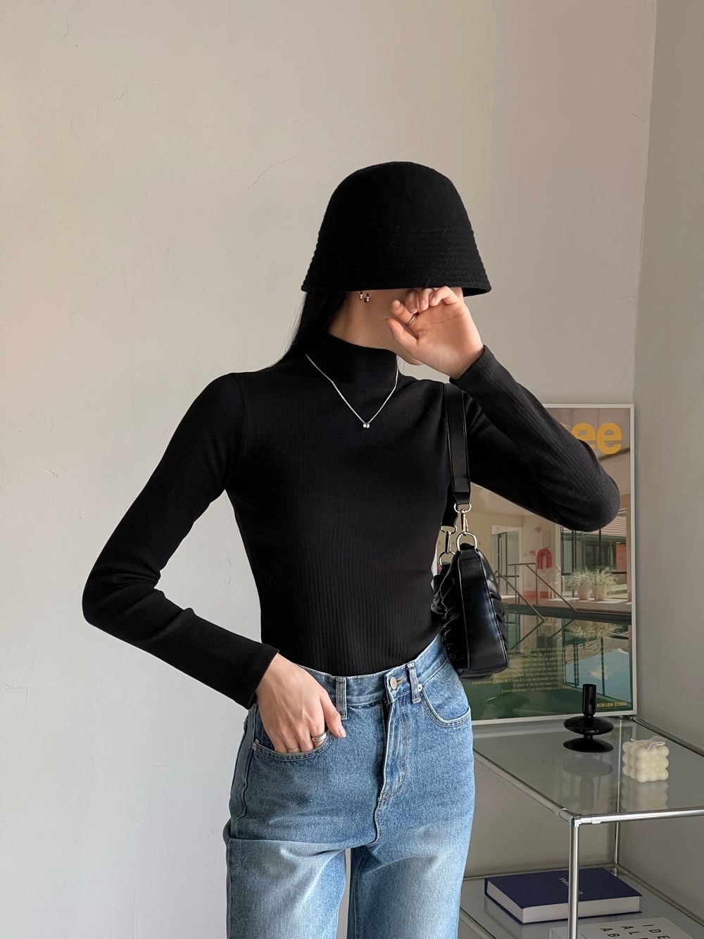 ハーフネックスリム長袖Tシャツ | 詳細画像24