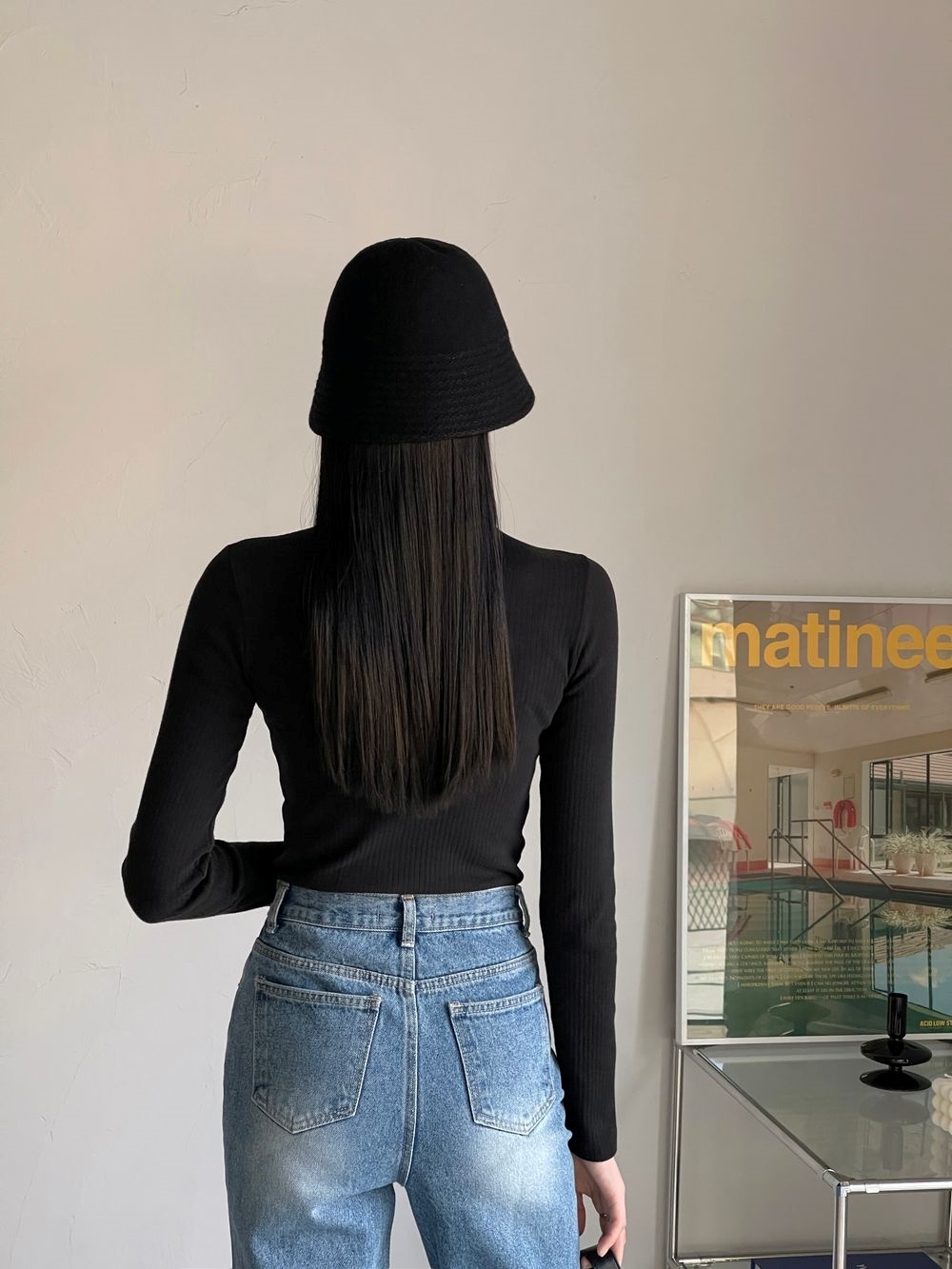 ハーフネックスリム長袖Tシャツ | 詳細画像23