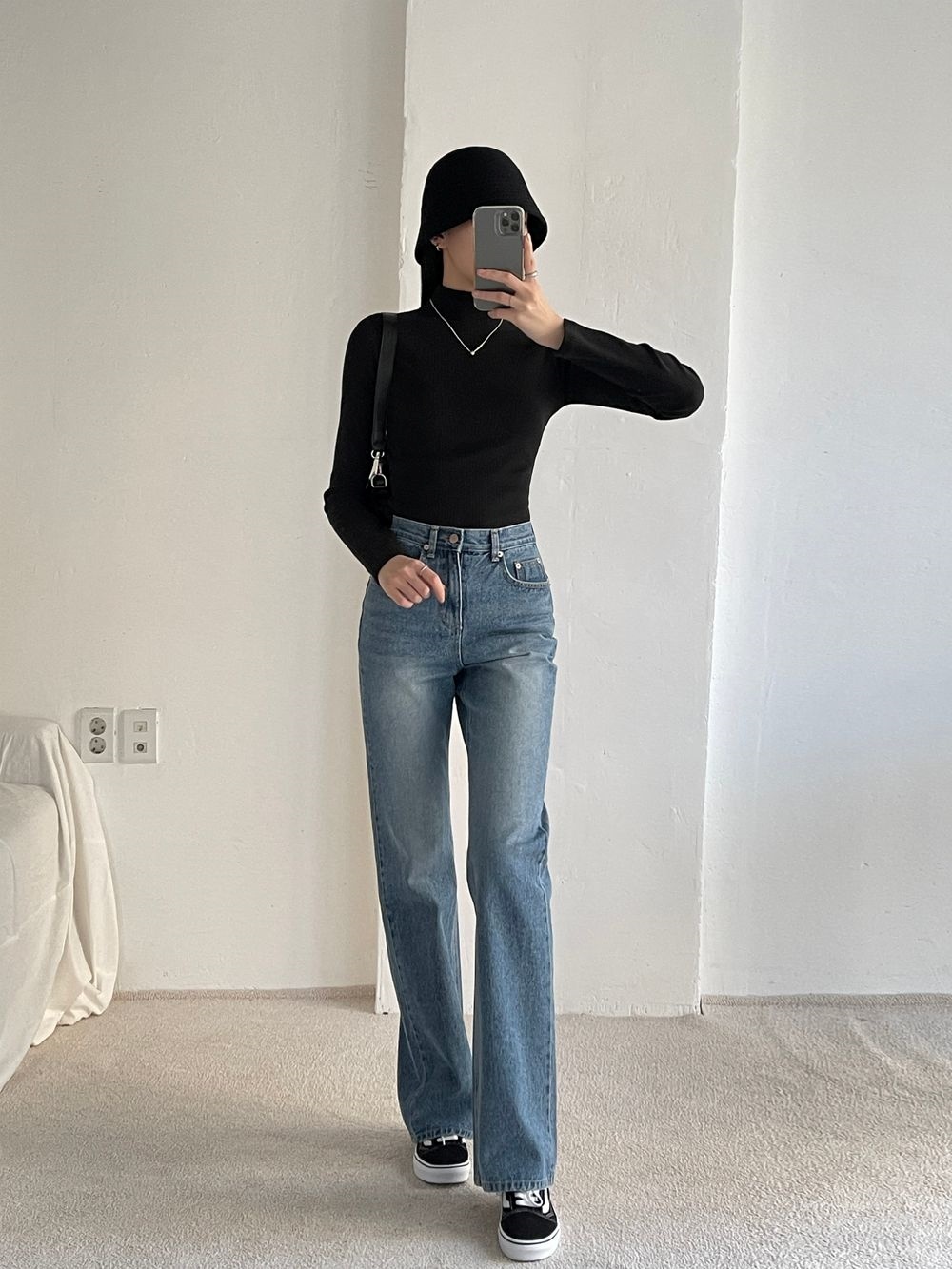 ハーフネックスリム長袖Tシャツ | 詳細画像19