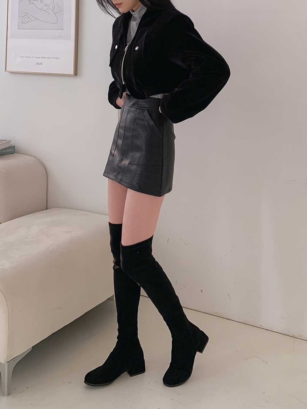 エコファー裏地中綿コーデュロイドブルゾン | 詳細画像10