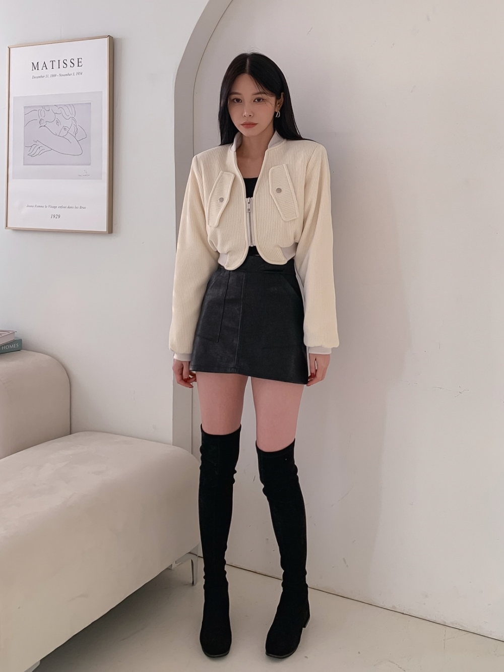 エコファー裏地中綿コーデュロイドブルゾン | 詳細画像13
